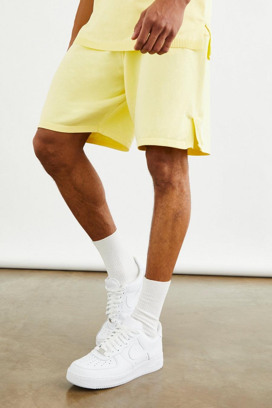 Lockere Shorts, Yellow