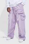 Elastic Waist Parachute Cargo Trouser