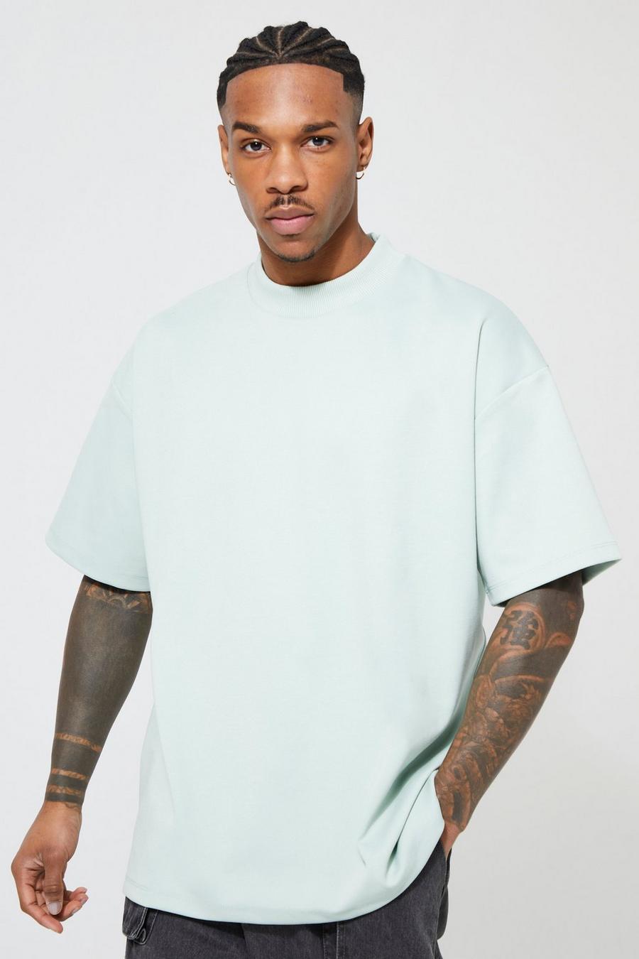 Dusty green Oversized Premium Super Heavy T-shirt image number 1