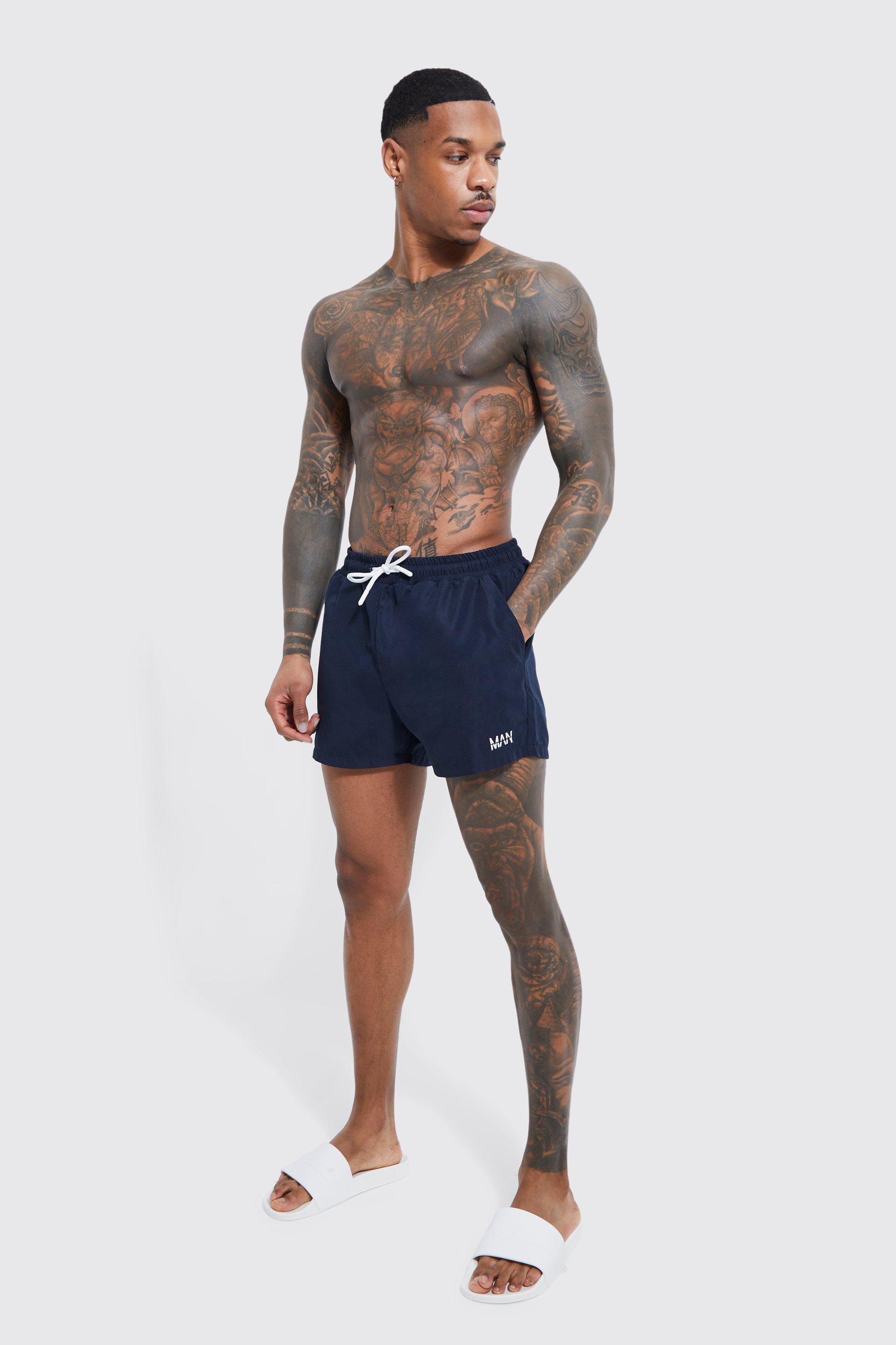 Navy swim sales shorts