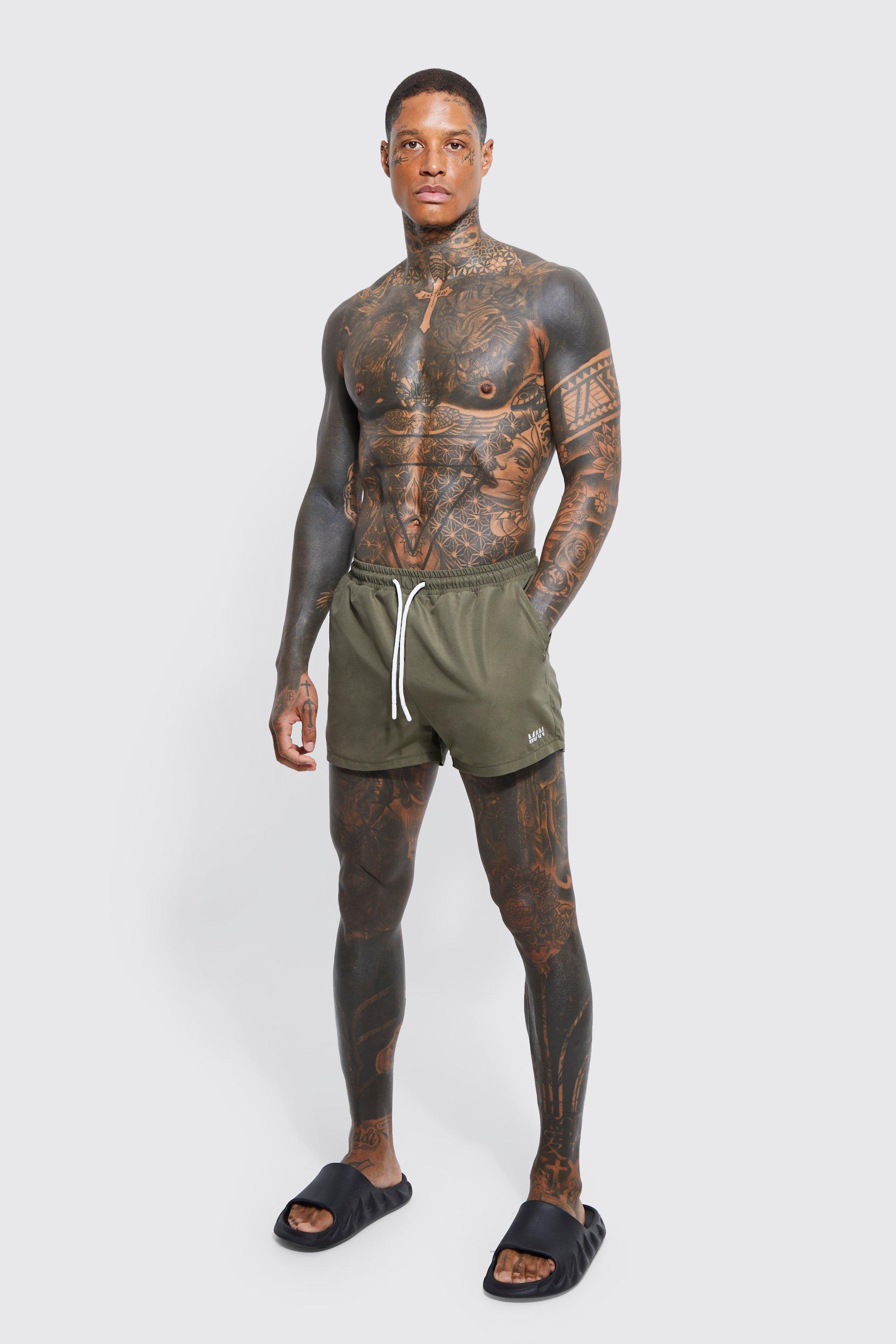 Mens swim shorts outlet boohoo