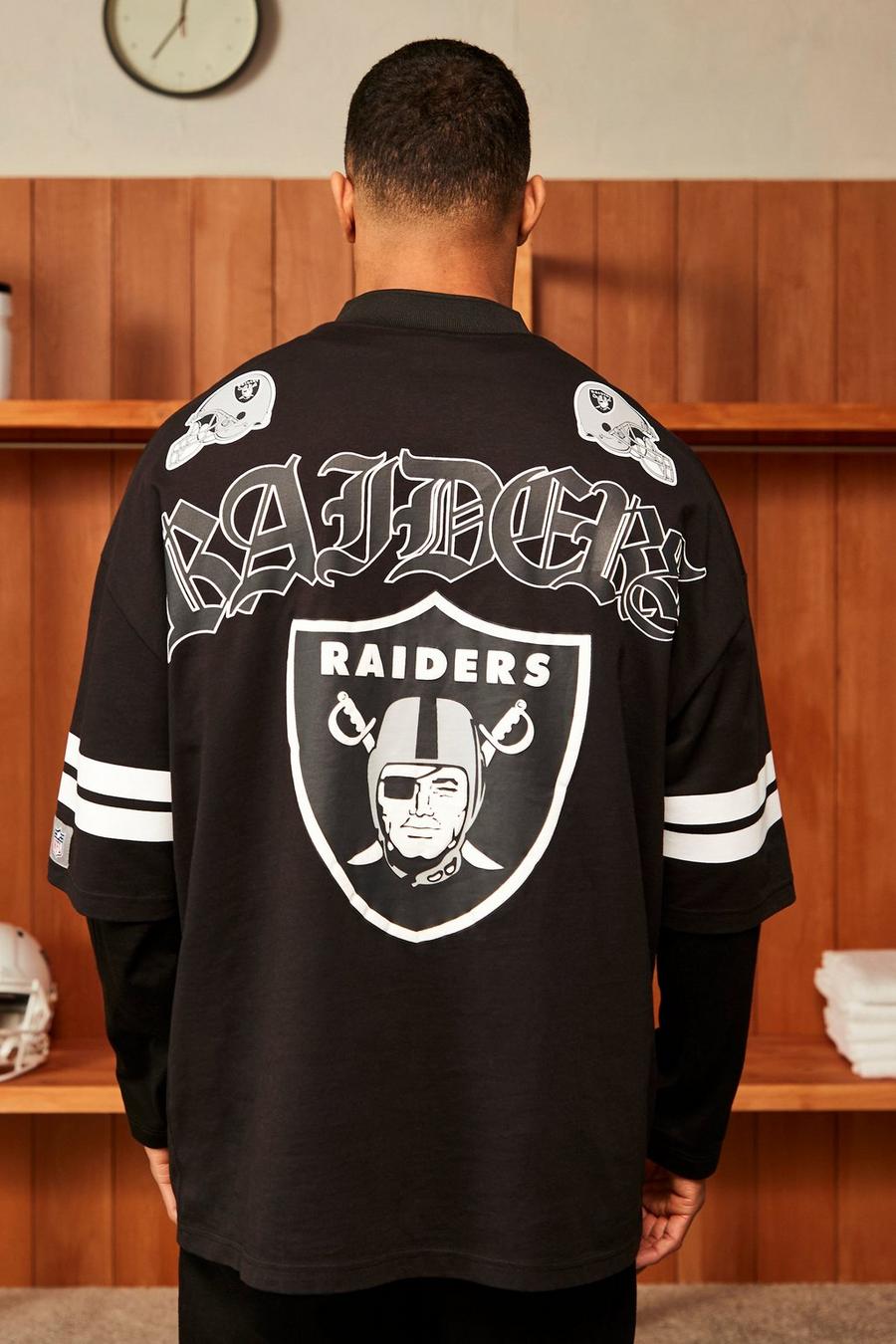 T-shirt oversize NFL Raiders, Black image number 1