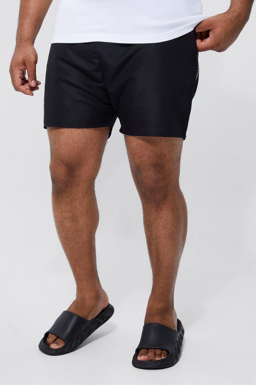 Black svart Plus Limited Edition Swim Shorts