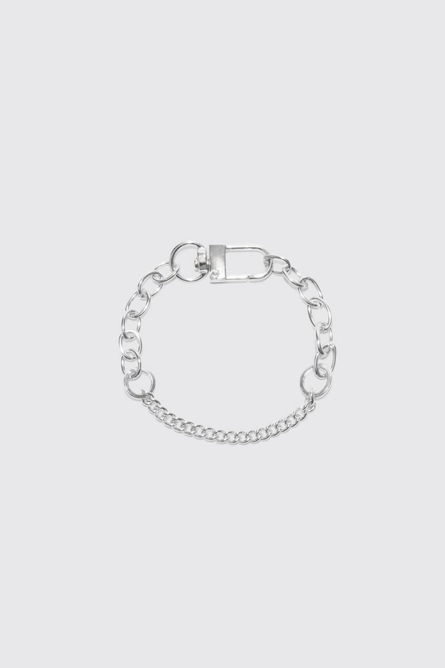 Silver Link Chain Bracelet image number 1