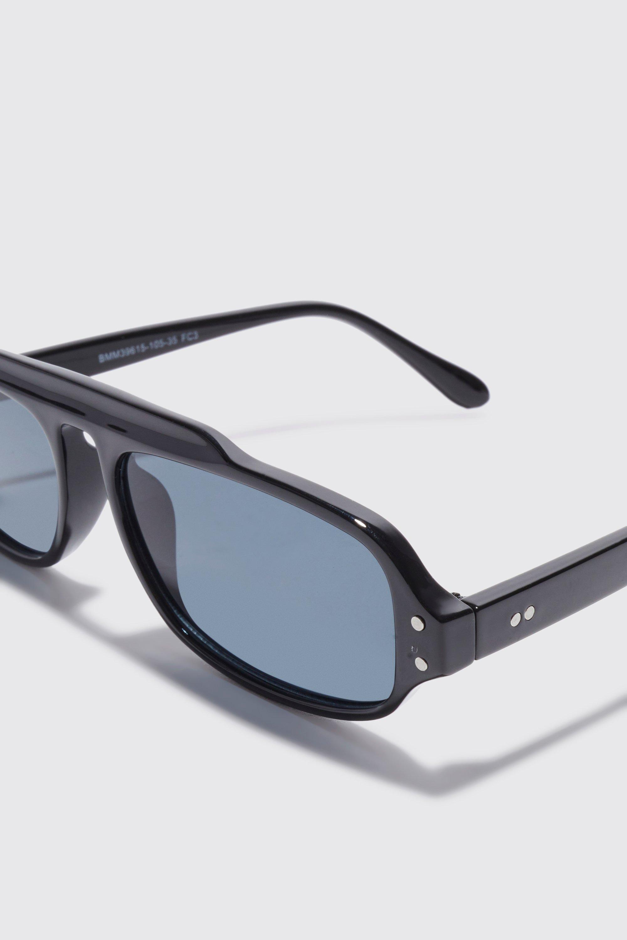 Narrow Navigator Sunglasses boohoo IE