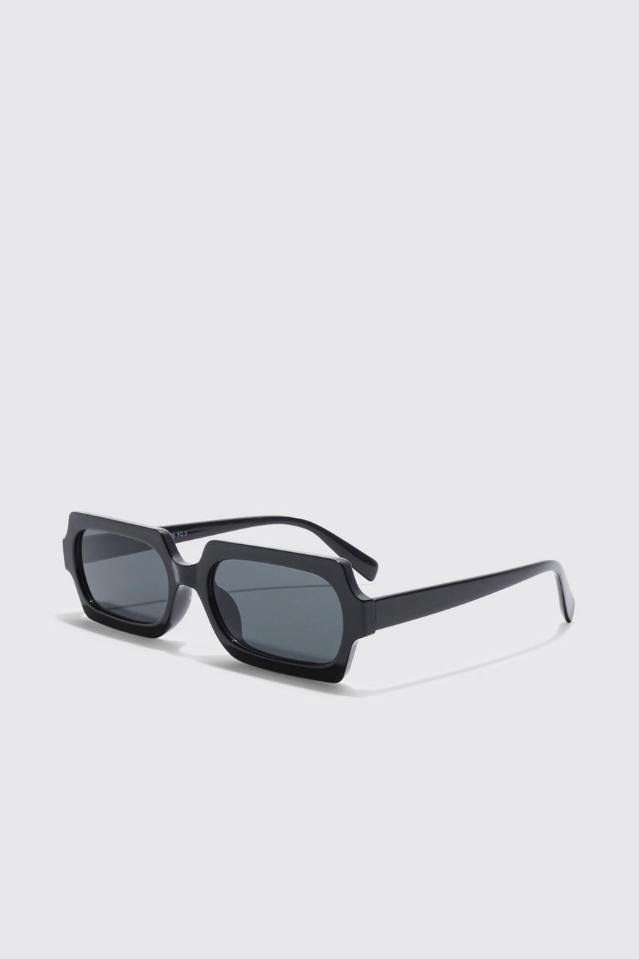 Ovale Sonnenbrille, Black image number 1