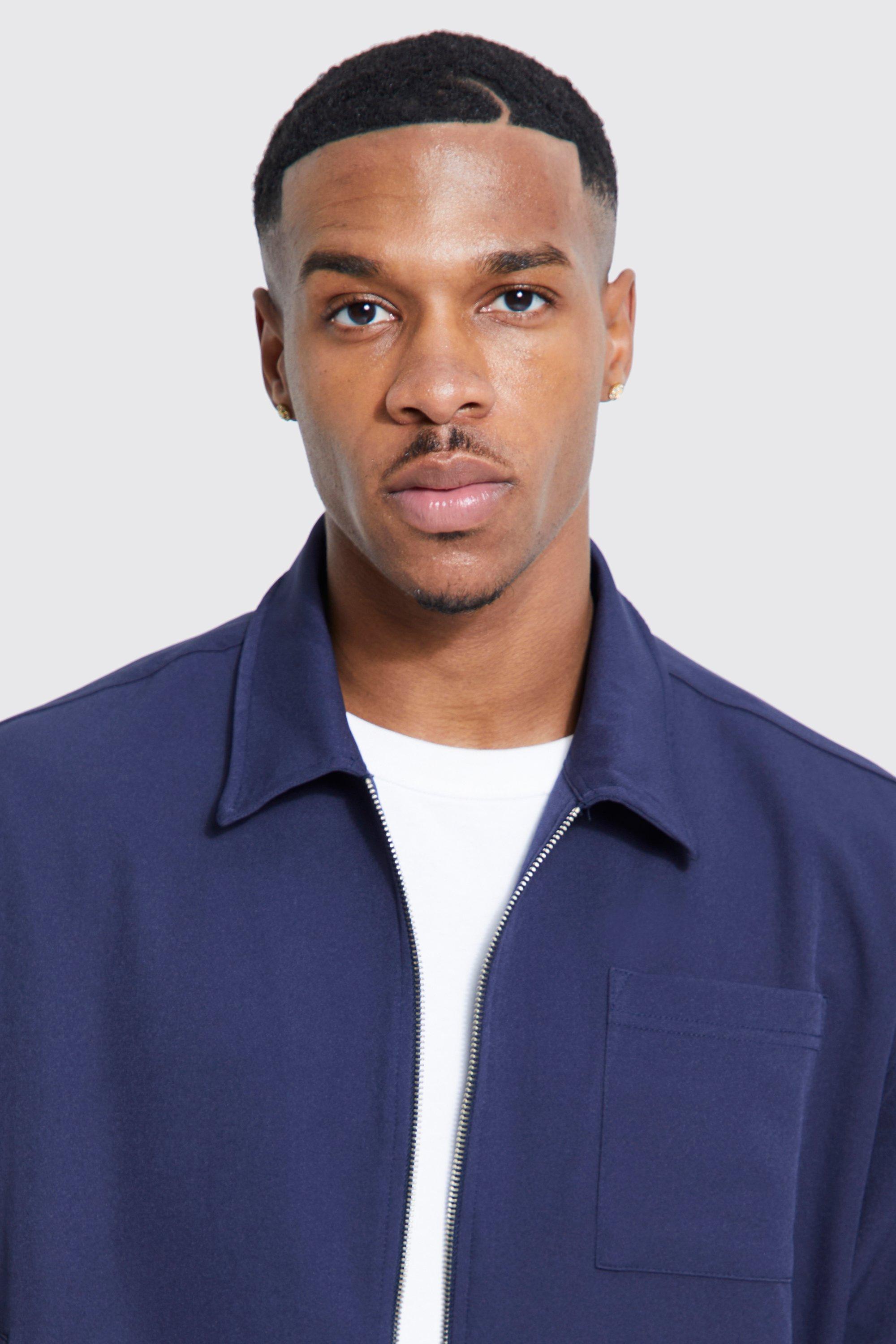 Stretch discount harrington jacket