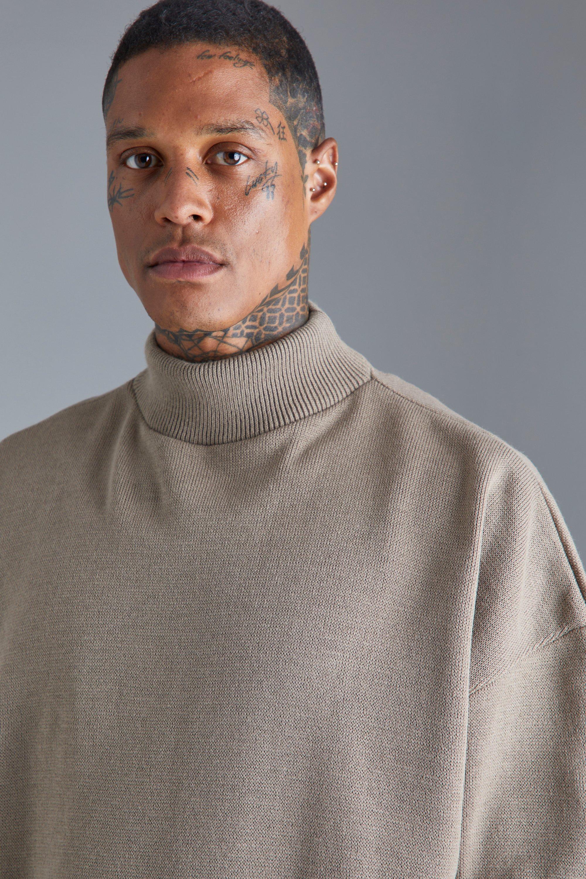 Mock turtleneck tee outlet shirts