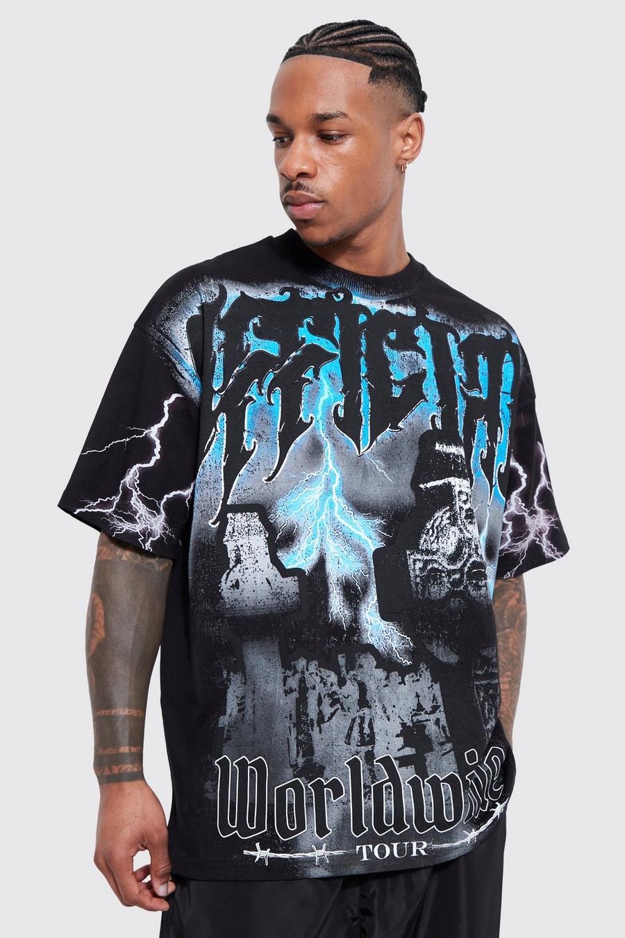 Oversized Official Gratank Topone Graphic T-Shirt | boohoo USA Oversized Official Gratank Topone Graphic T-Shirt | boohoo USA