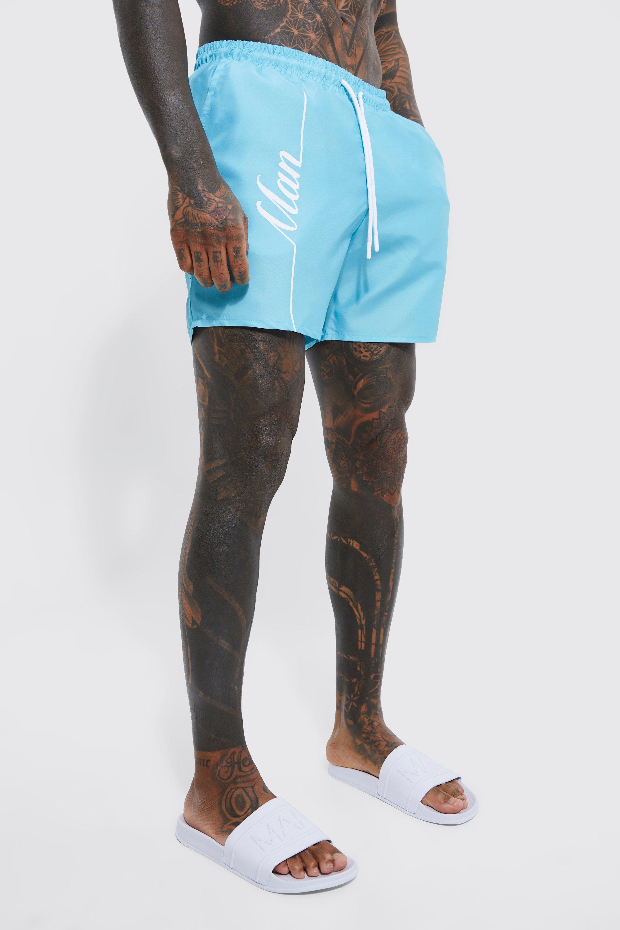 Boohoo man swimming on sale shorts