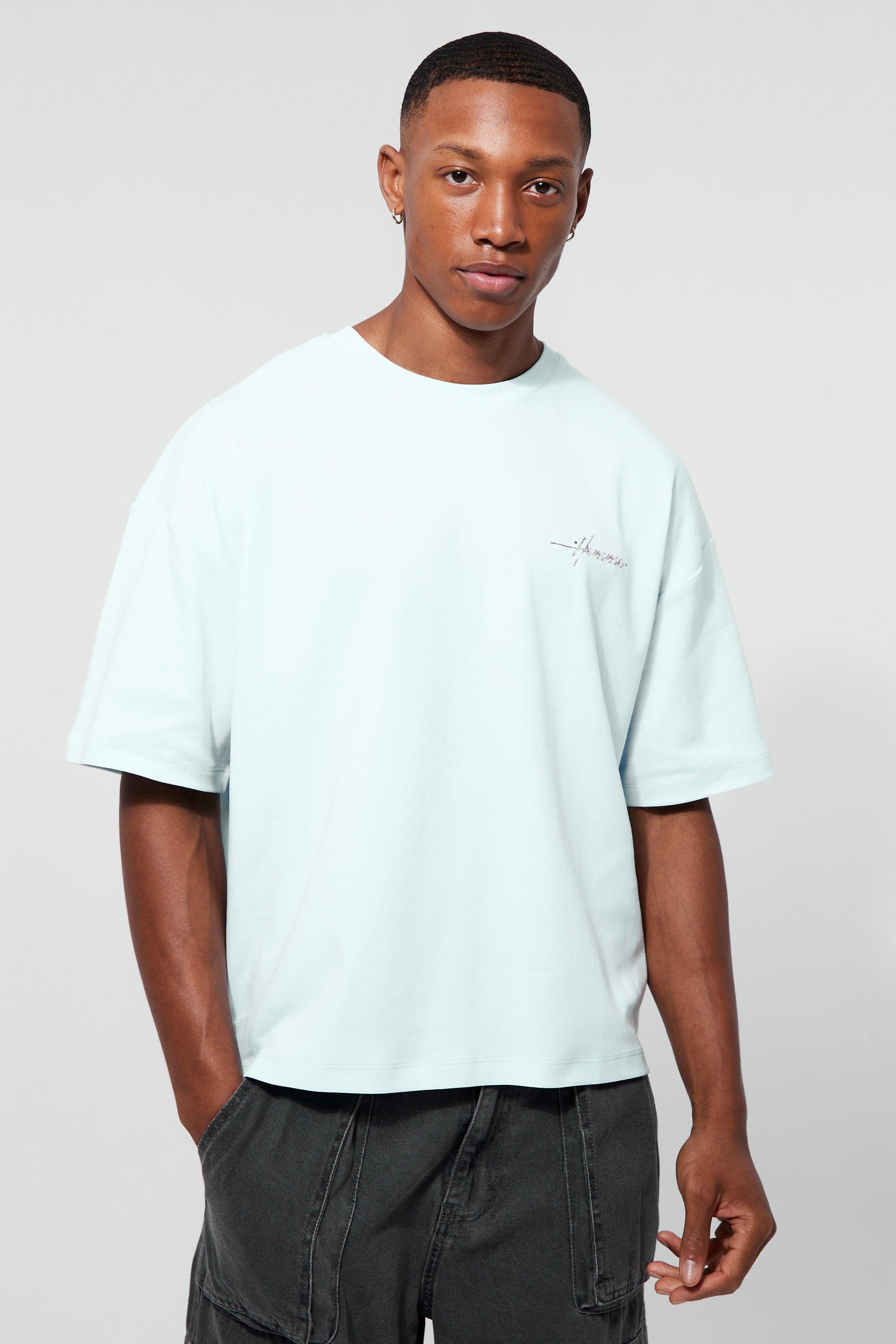 Autograph Boxy Oversized T-Shirt, White