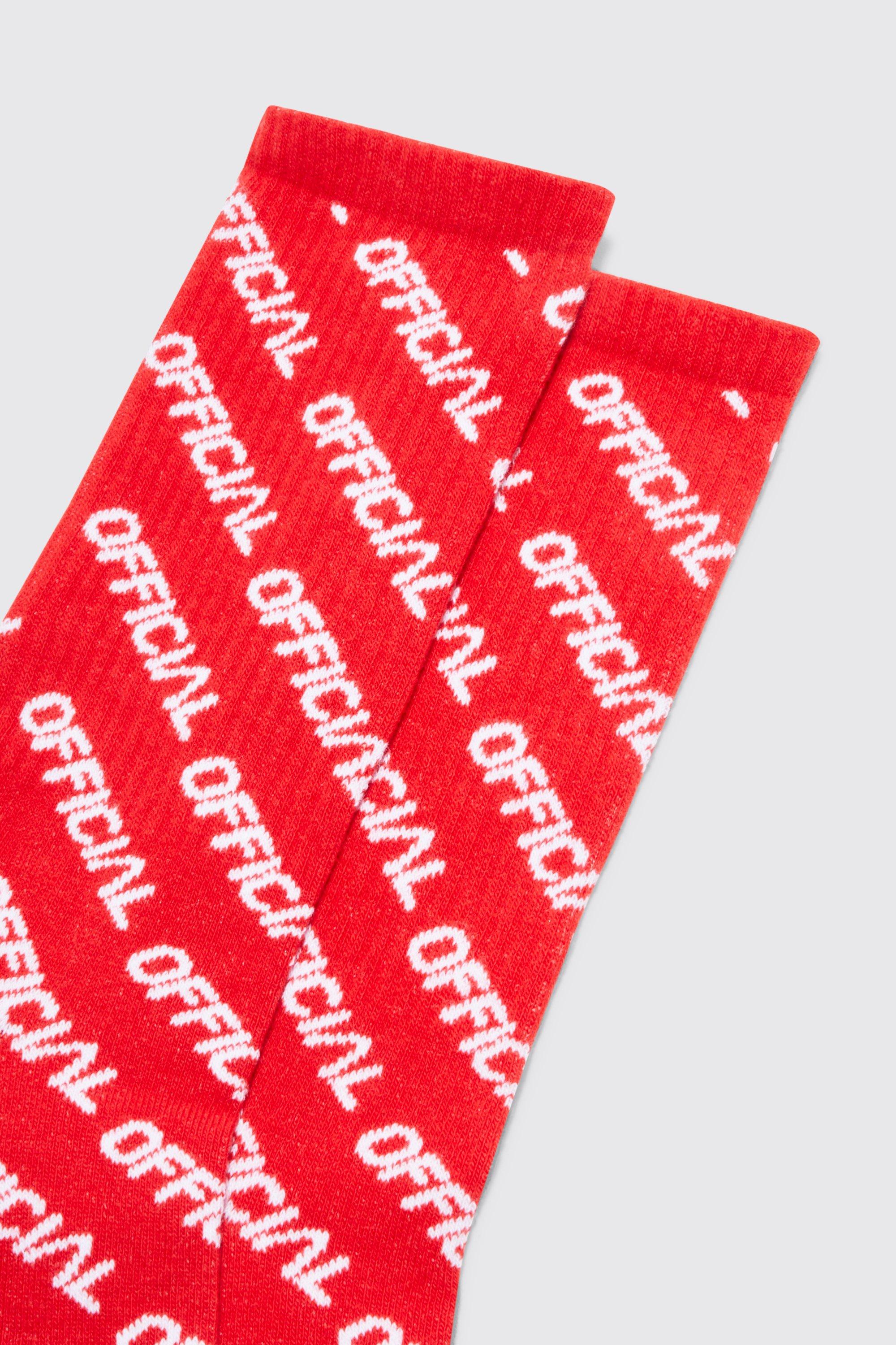 Supreme Nike Lightweight Crew Socks Red