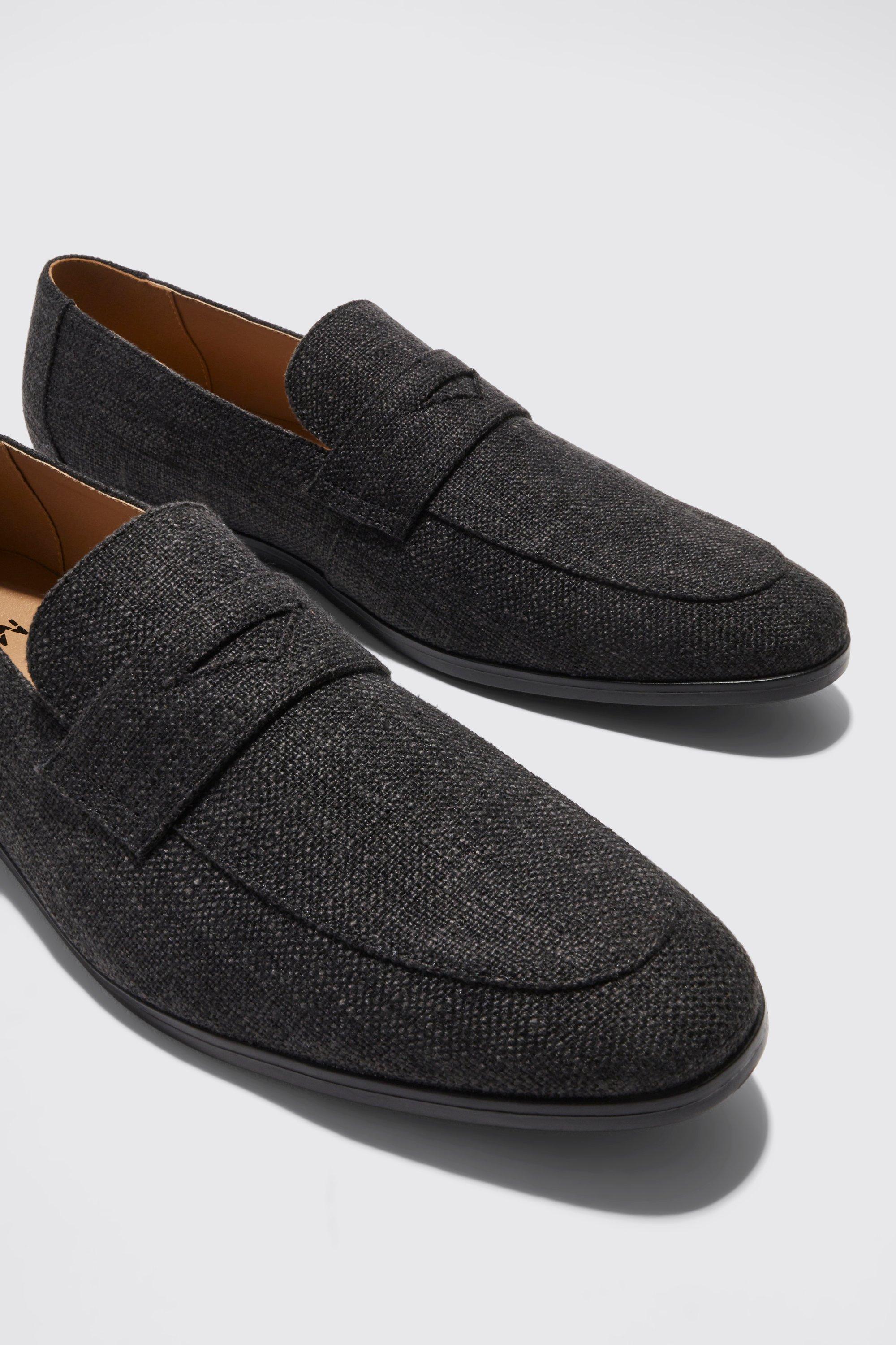 Mens 2025 linen loafers