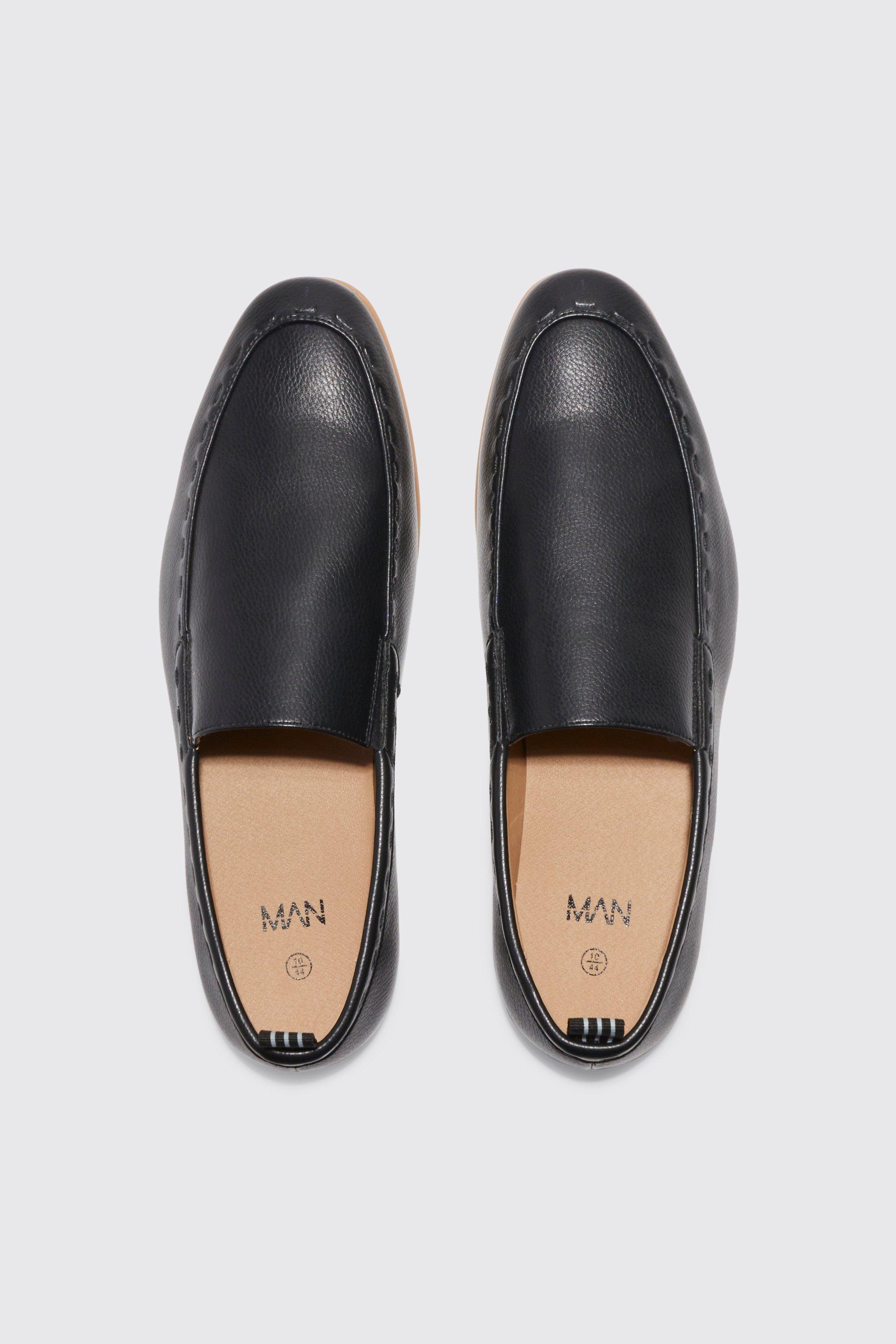 Mens deals loafers boohoo