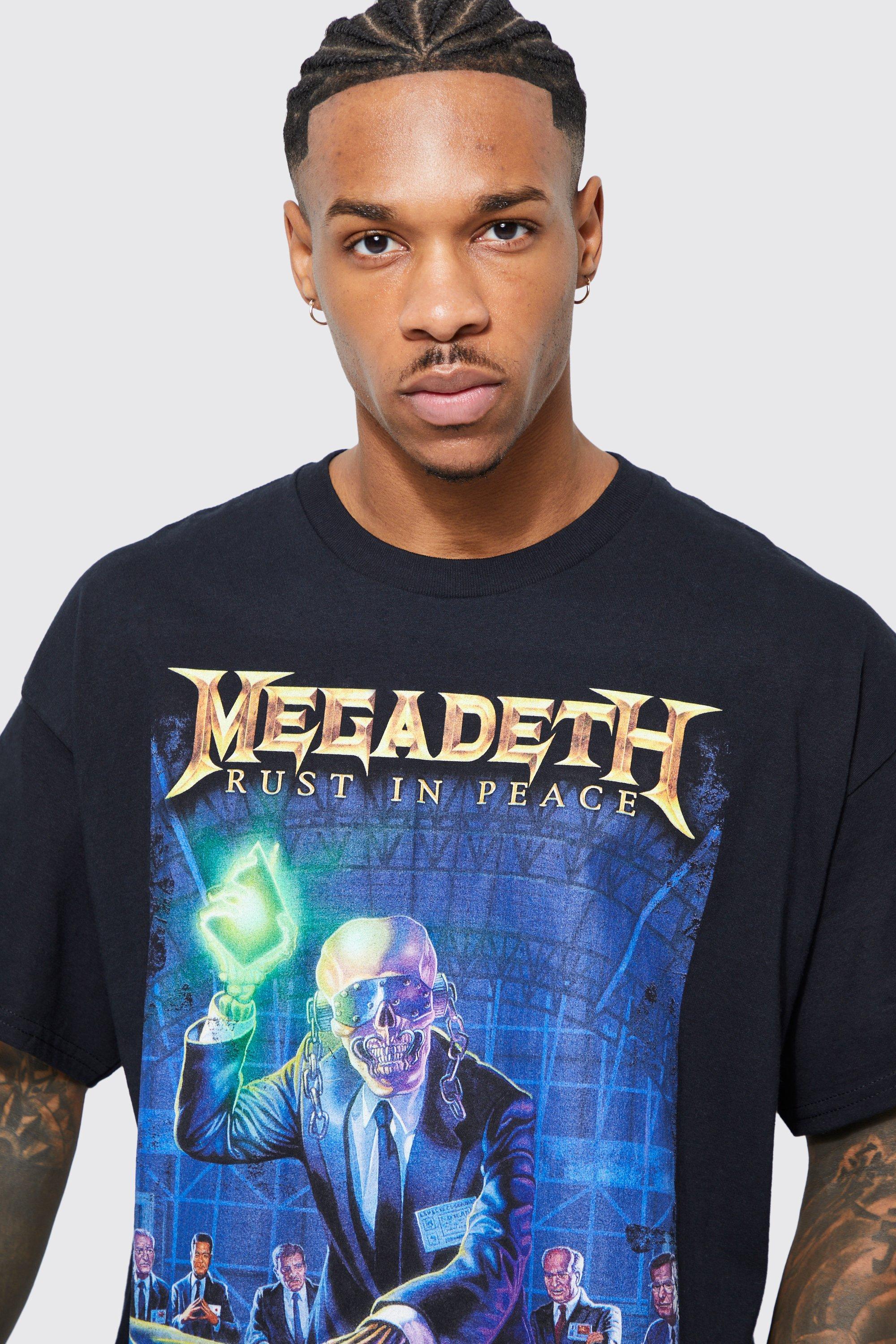 Megadeth t shirt outlet uk