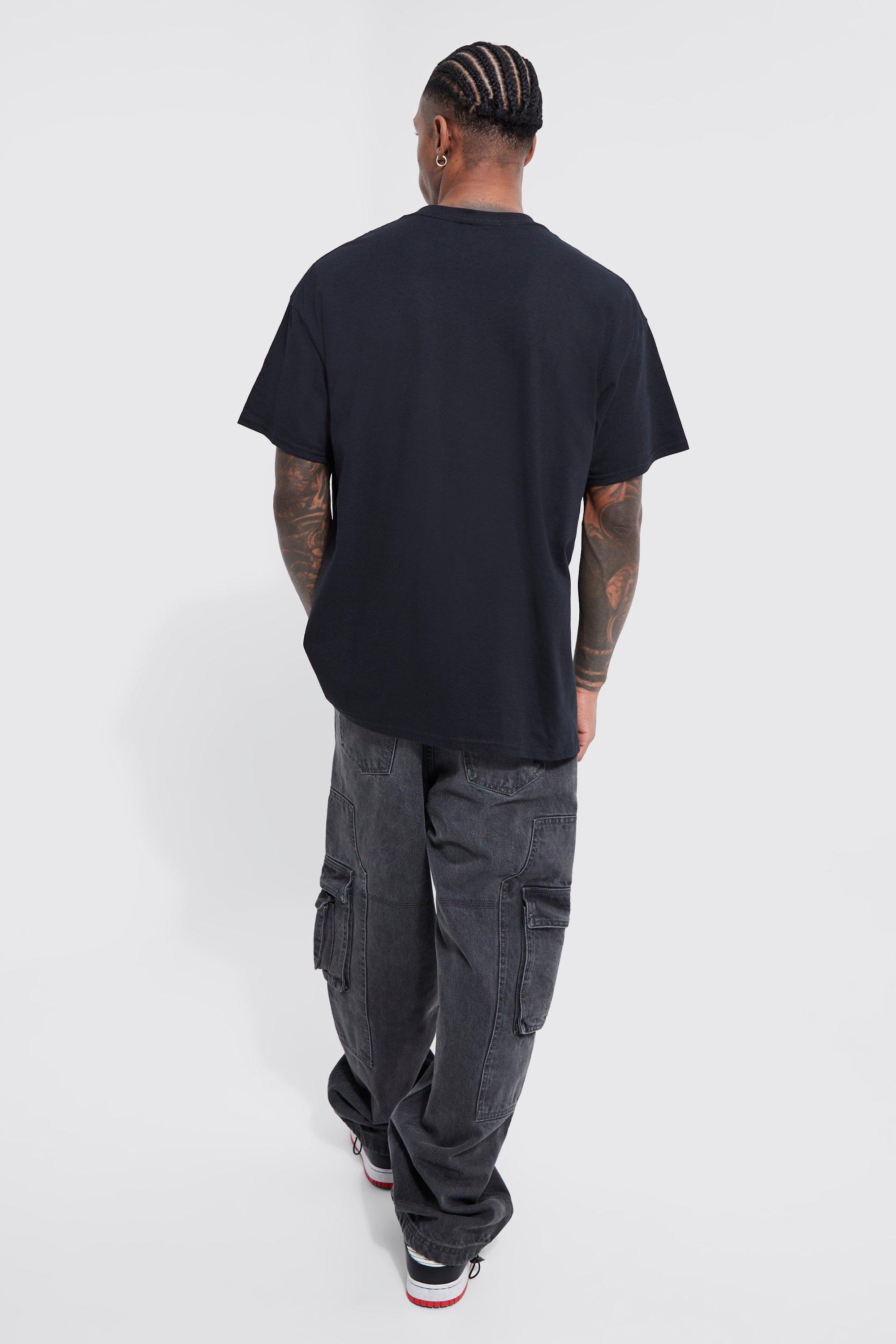 Oversized Iron Maiden License T-shirt | boohoo