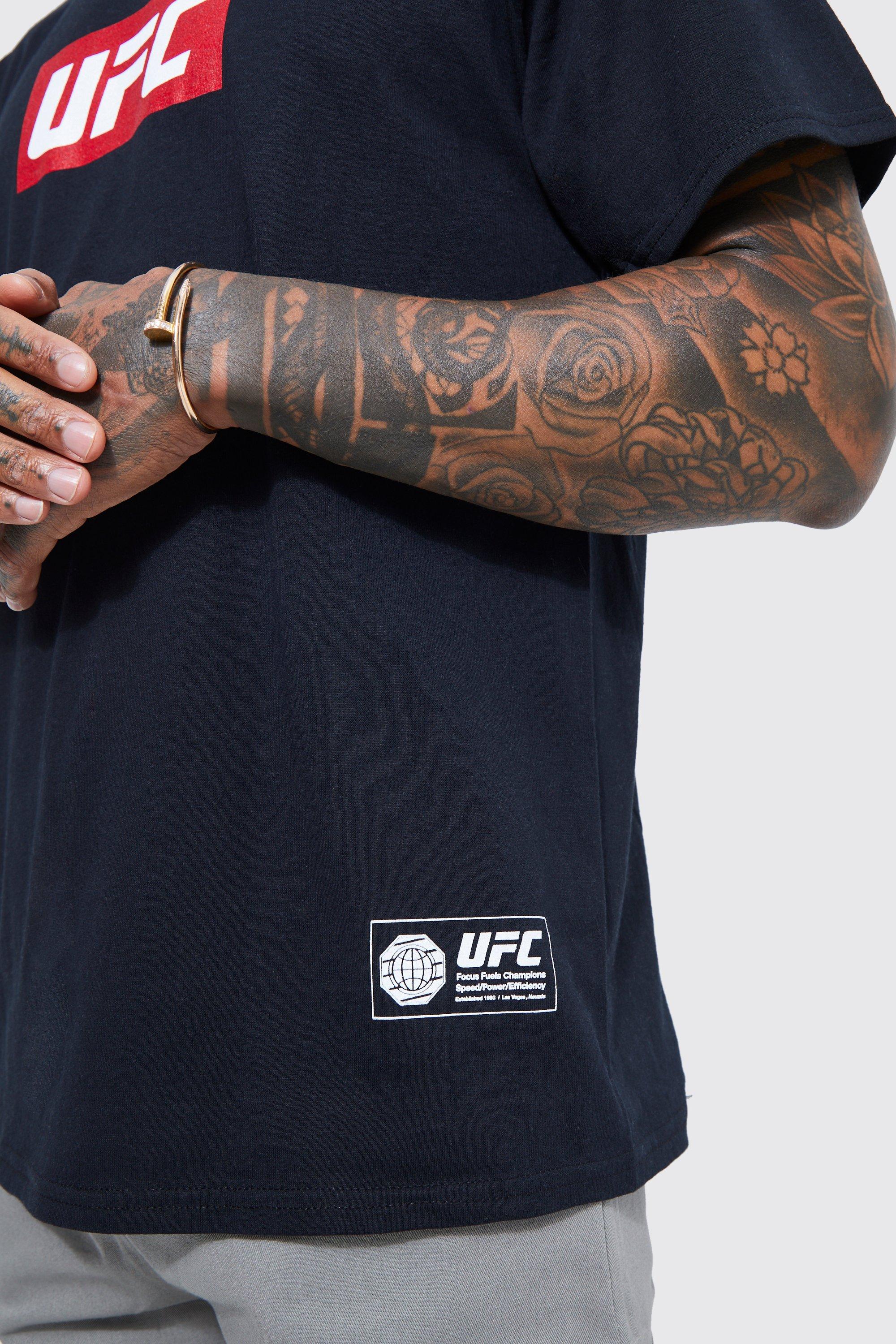 Reebok ufc t shirt deals mens sale