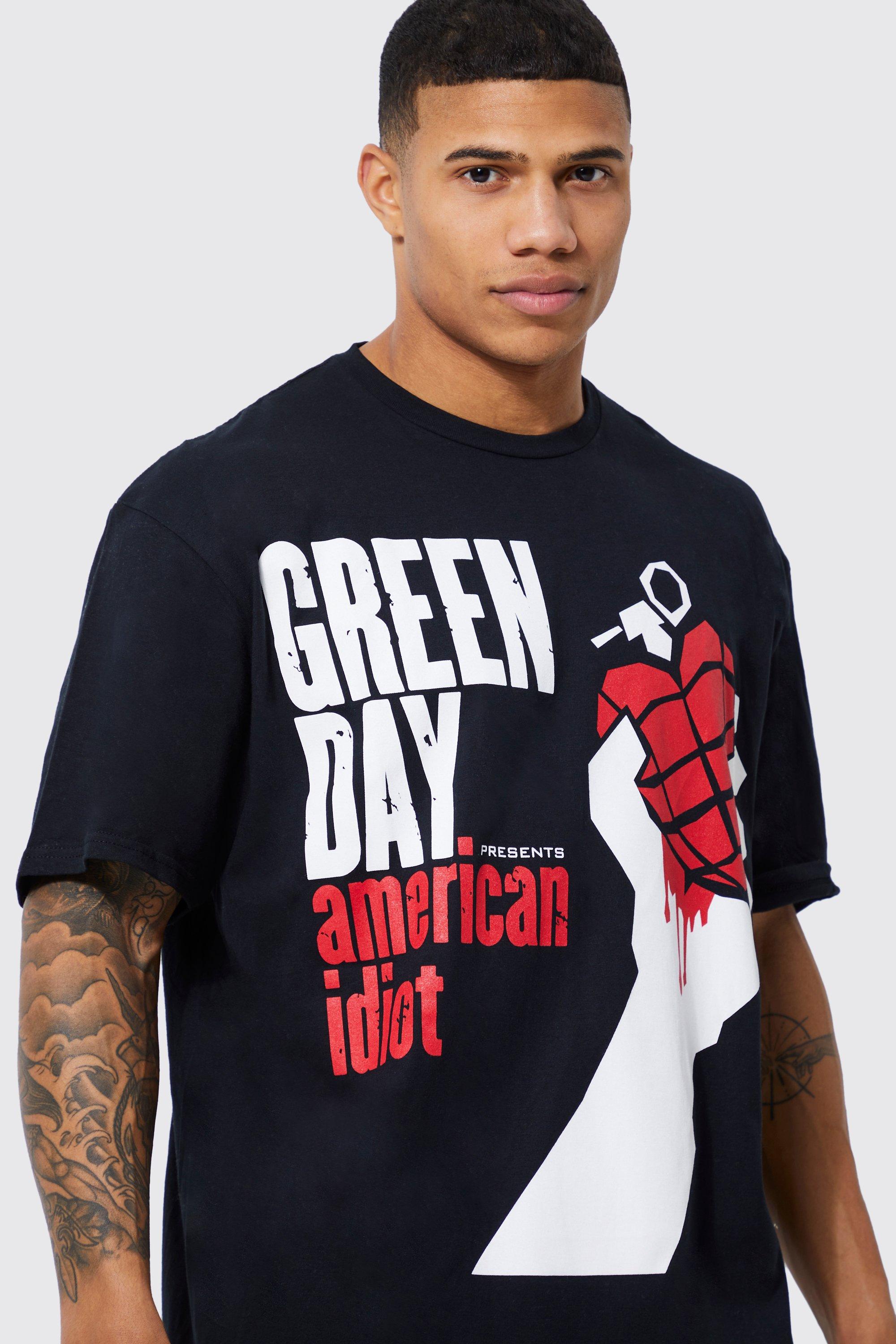 Green day on sale t shirt