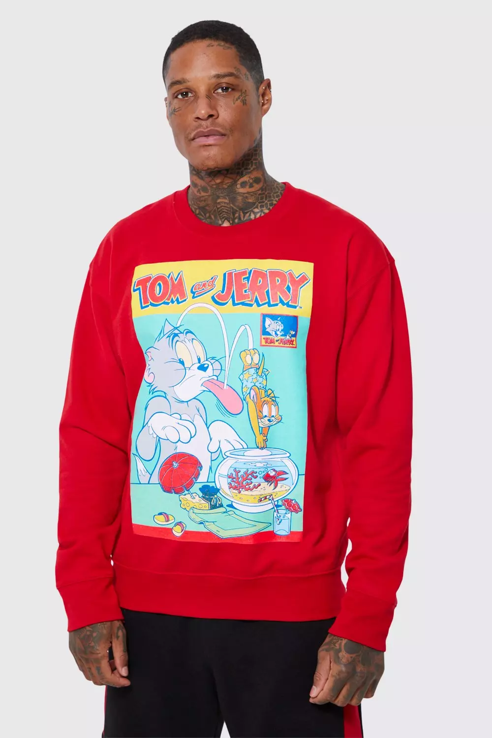 Tom & clearance jerry sweatshirt