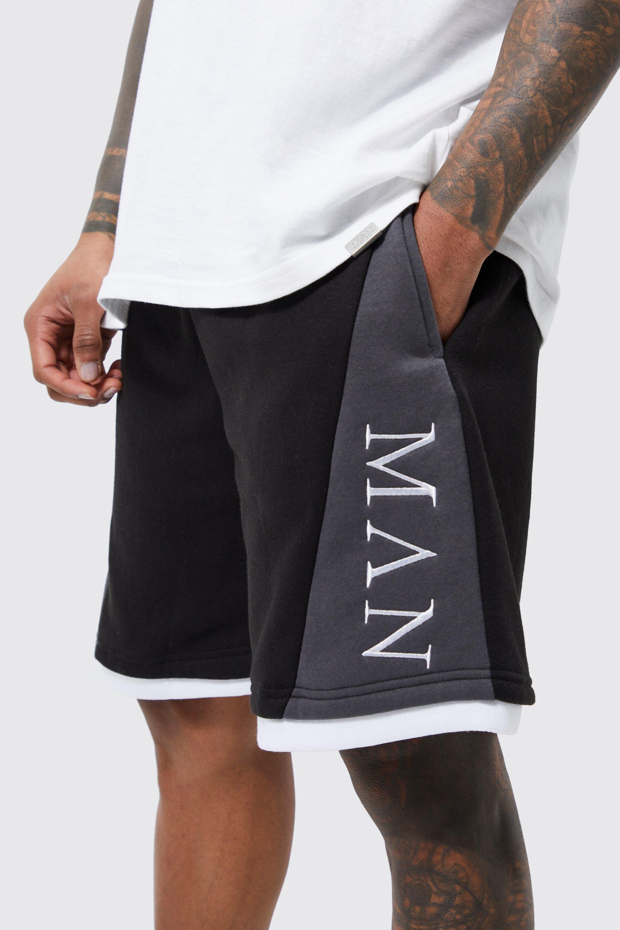 Black and gold basketball shorts online