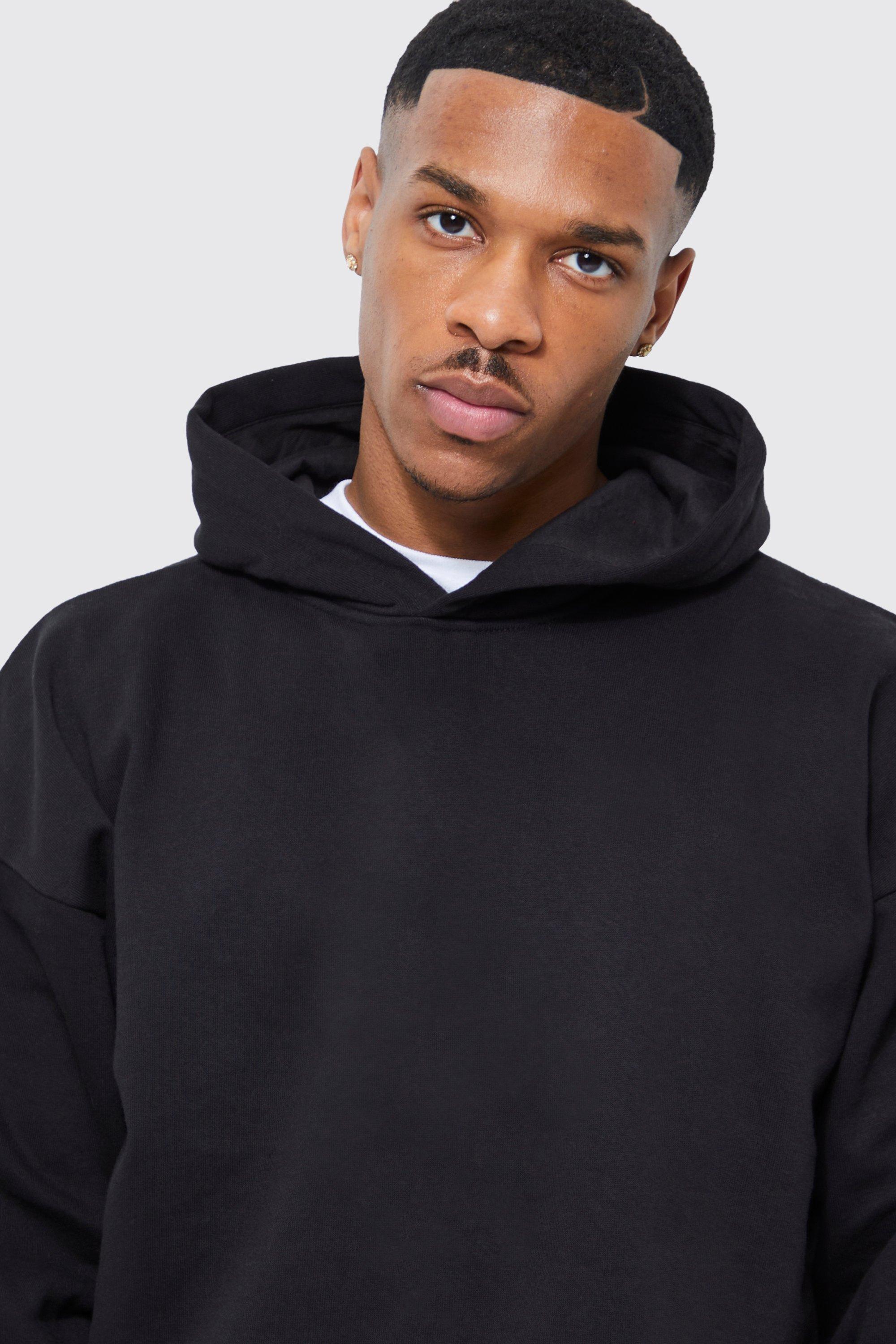 Men's Oversized Boxy Heavyweight Hoodie