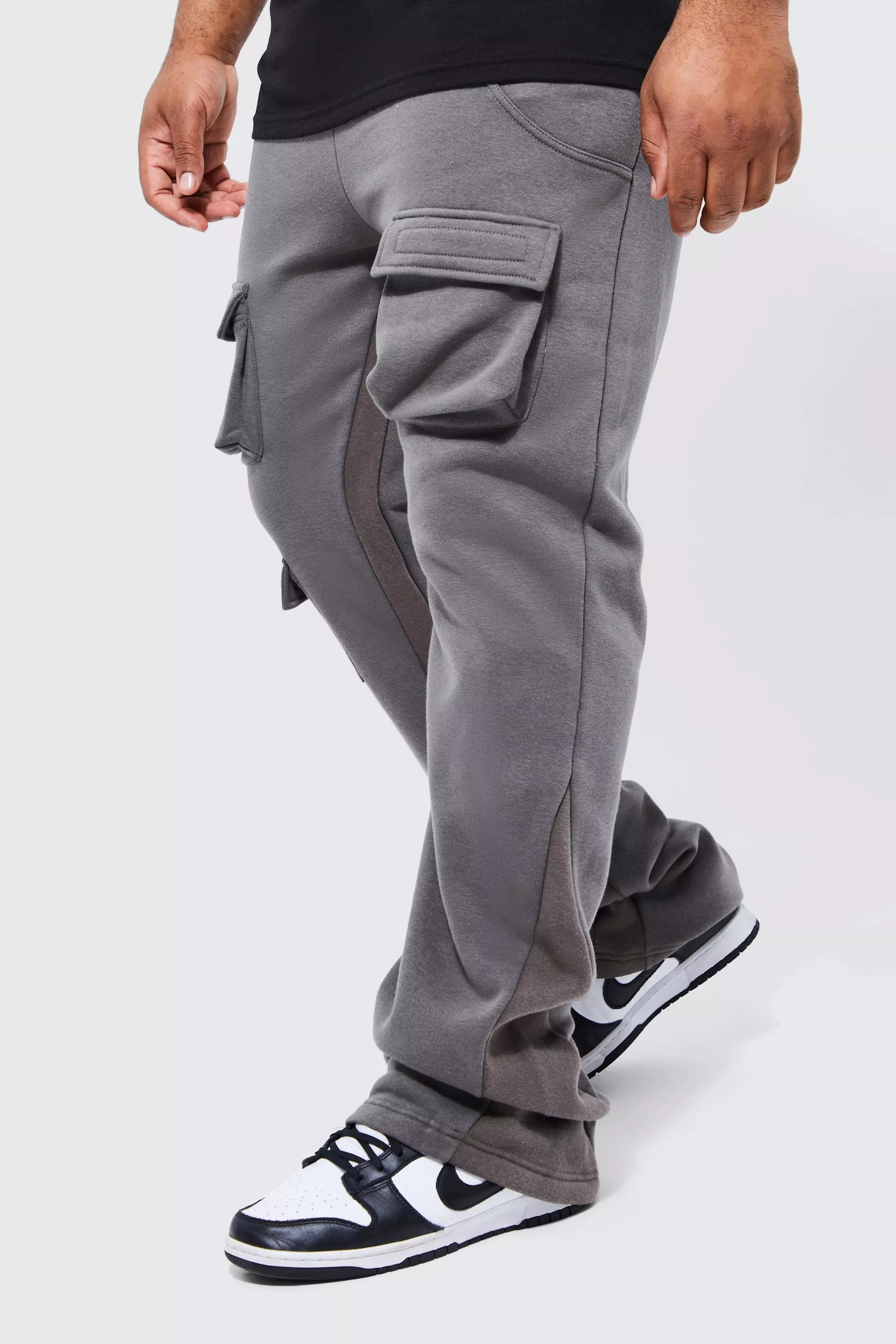 Flare Cargo Sweatpants