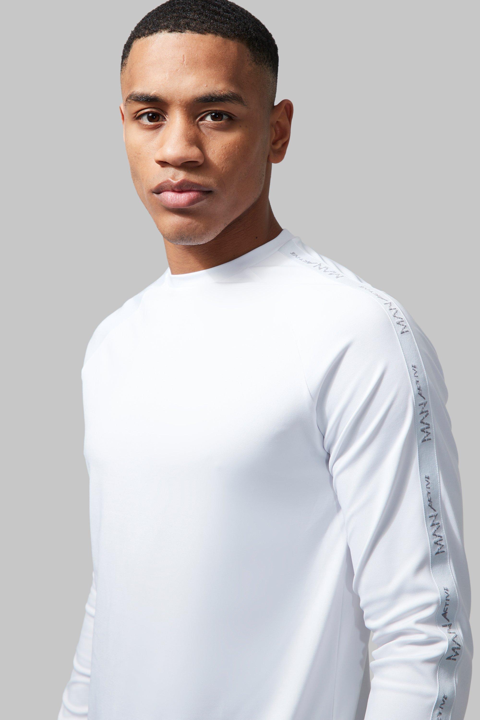 T shirt de sport best sale manche longue