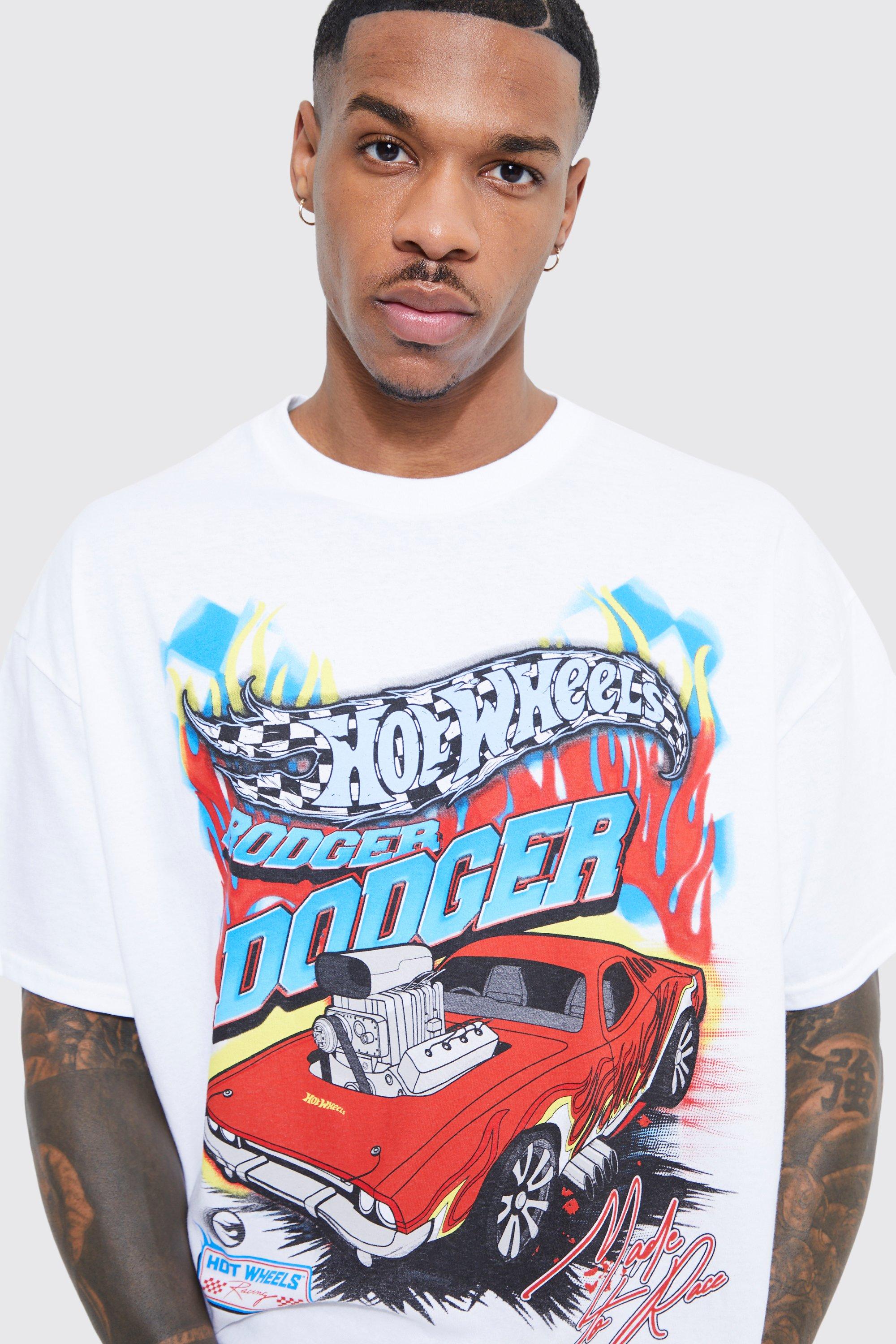 Oversized Hot Wheels License T shirt boohoo IL
