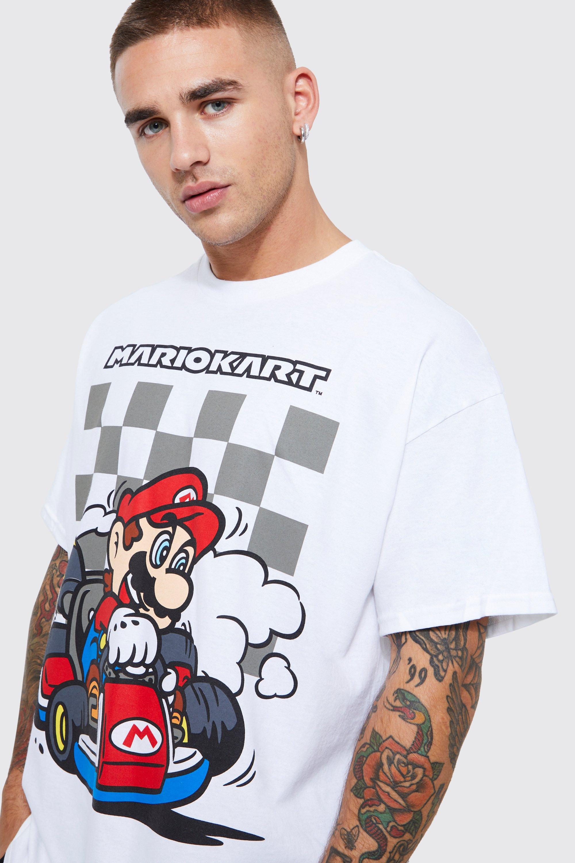 Klooster Farmacologie charme Oversized Super Mario License T-shirt | boohoo