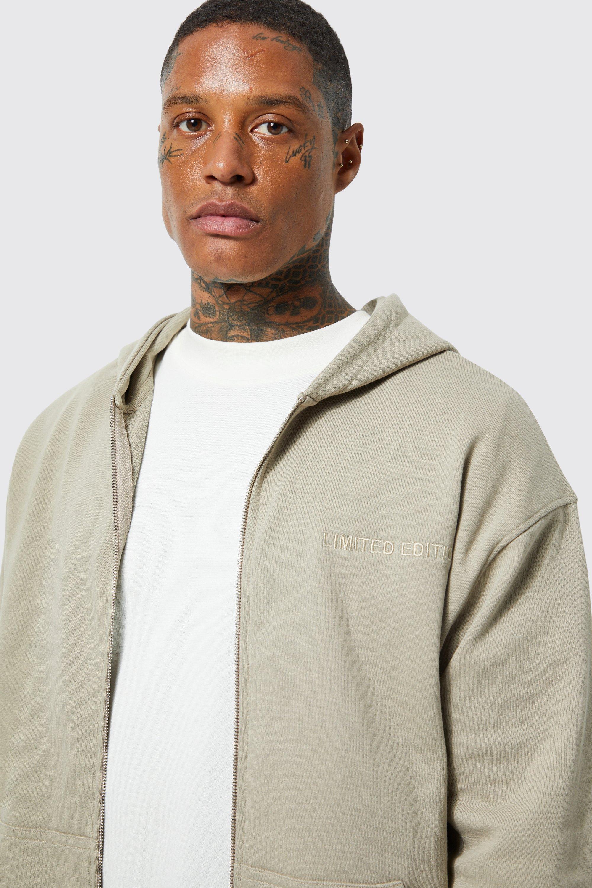 Taupe oversized online hoodie