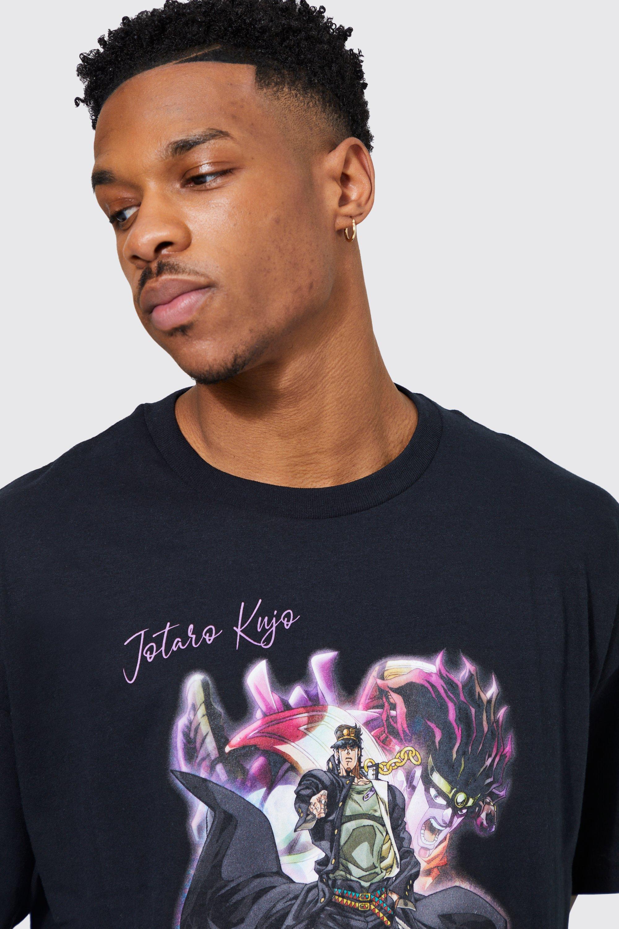 Oversized Jojo's Adventure T-shirt |