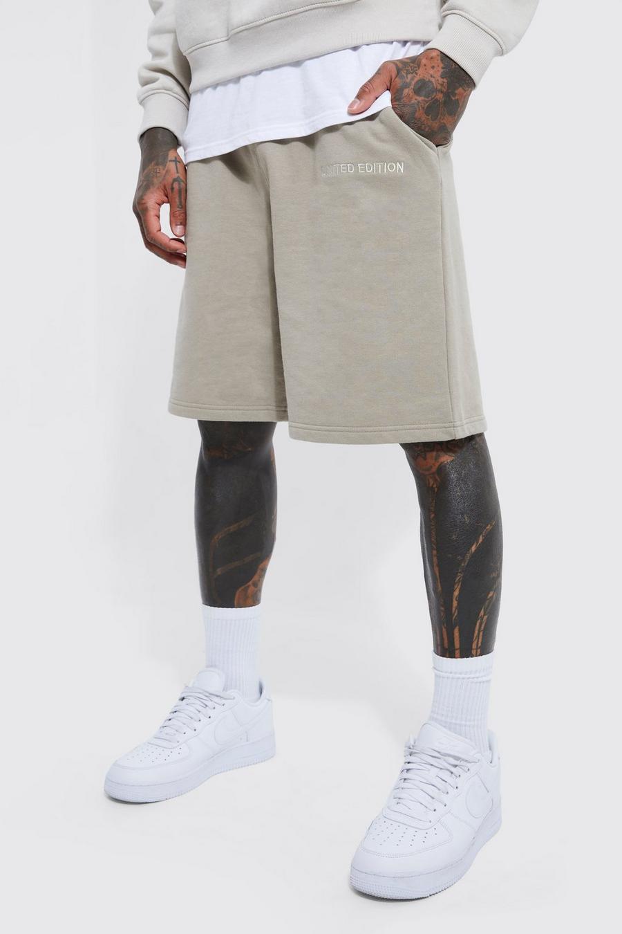 Taupe beige Relaxed Limited Heavyweight Short