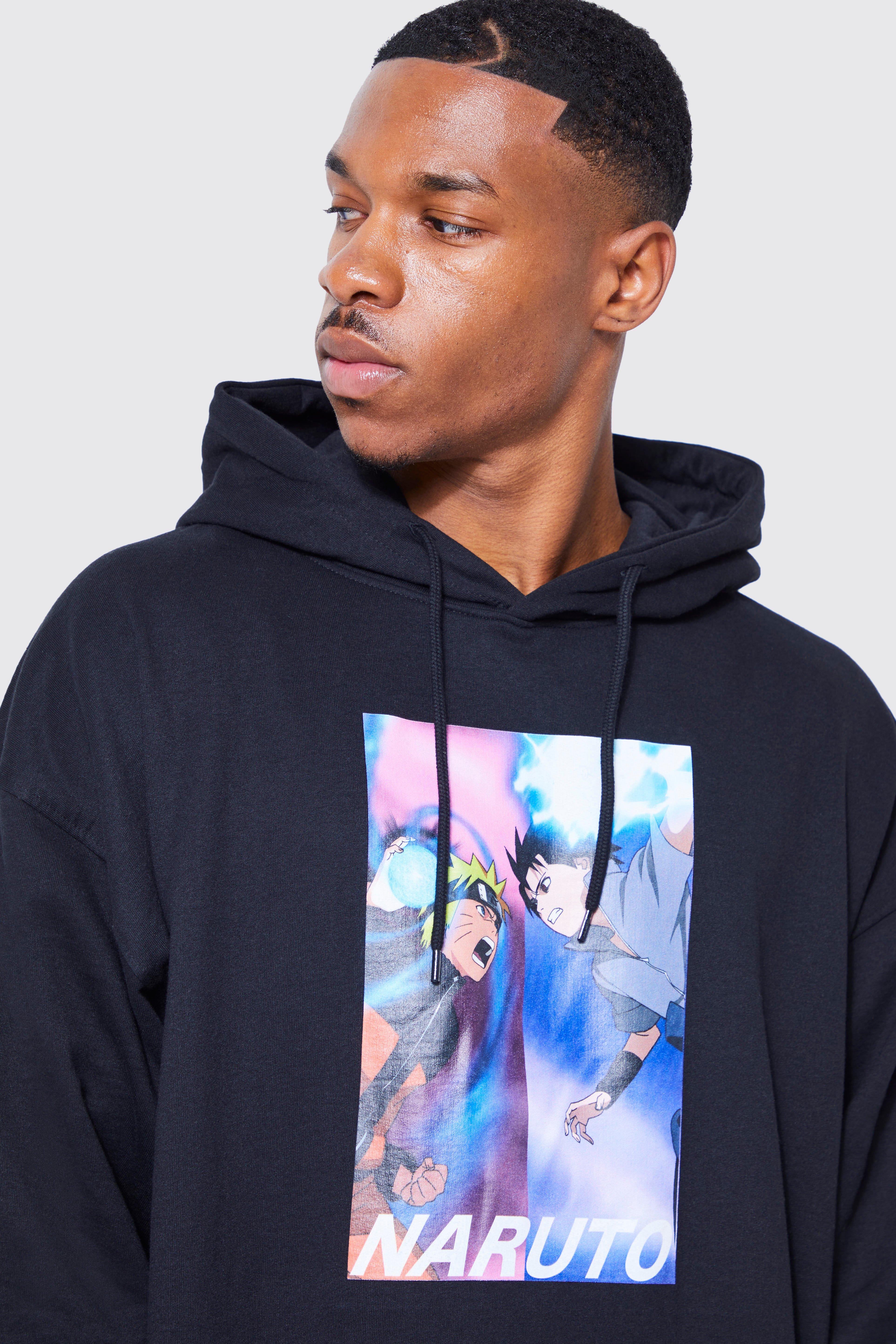 Oversized Naruto Anime License Hoodie