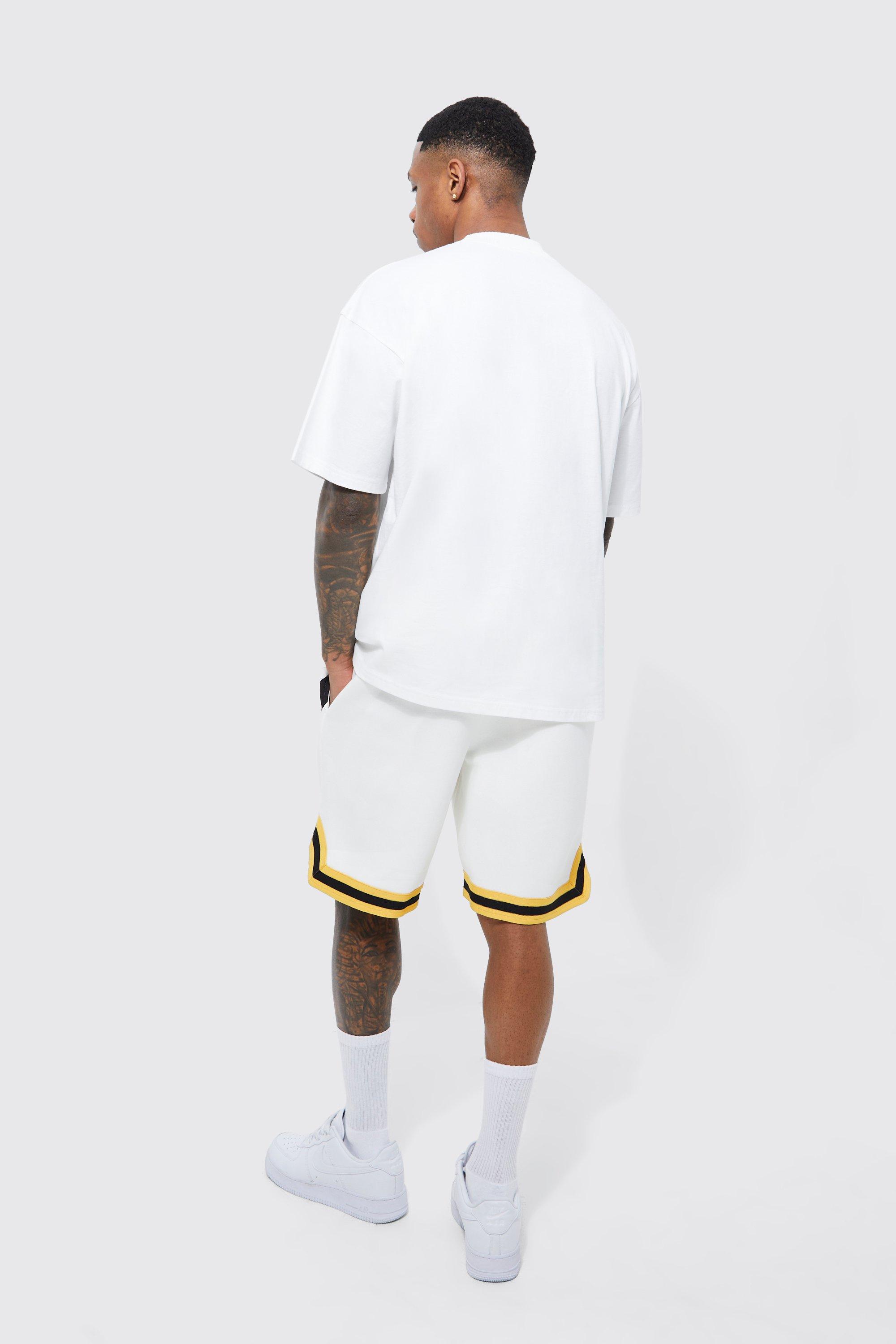 Ensemble de basket oversize avec t-shirt et short