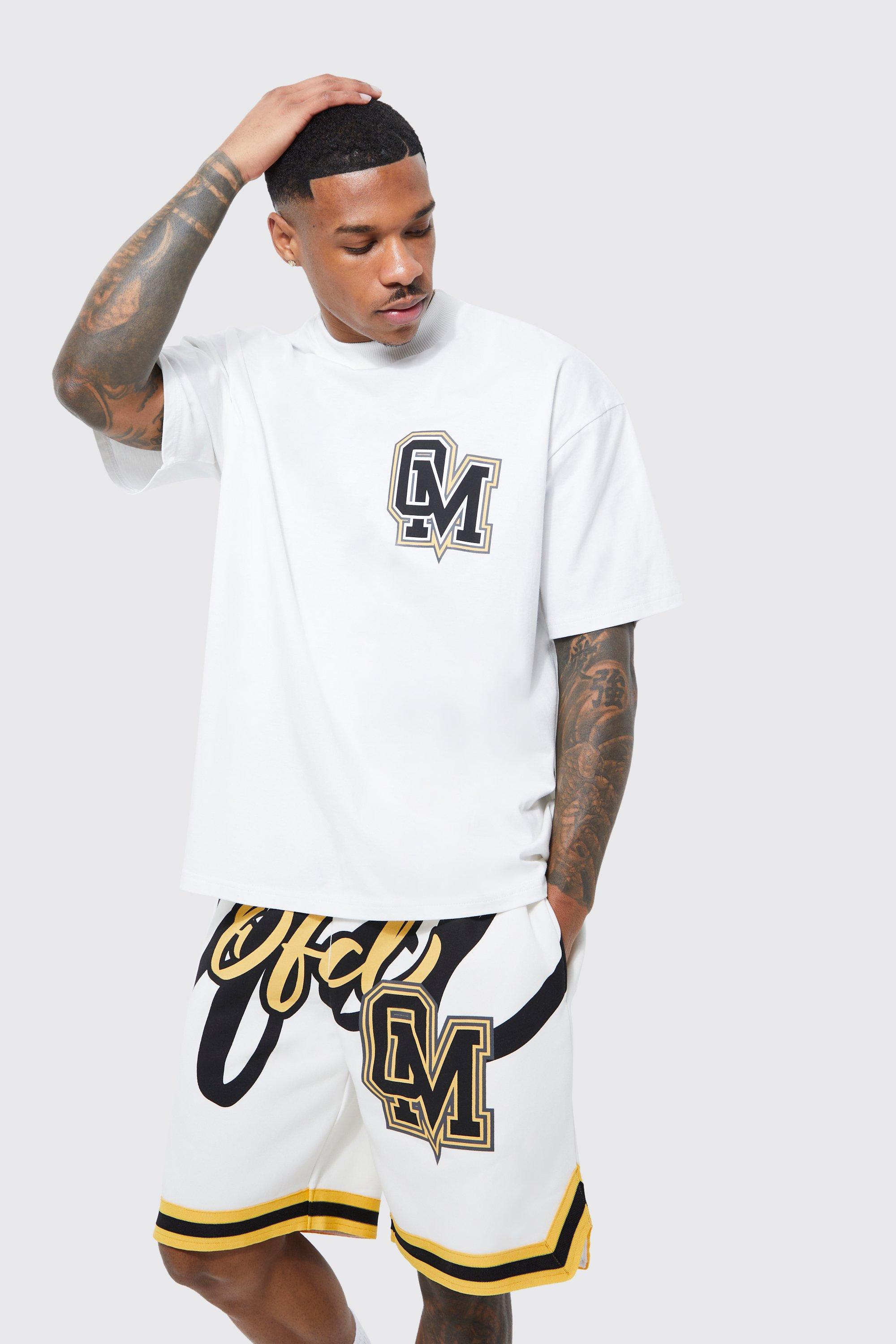 Oversized Ofcl Basketball T shirt And Short Set