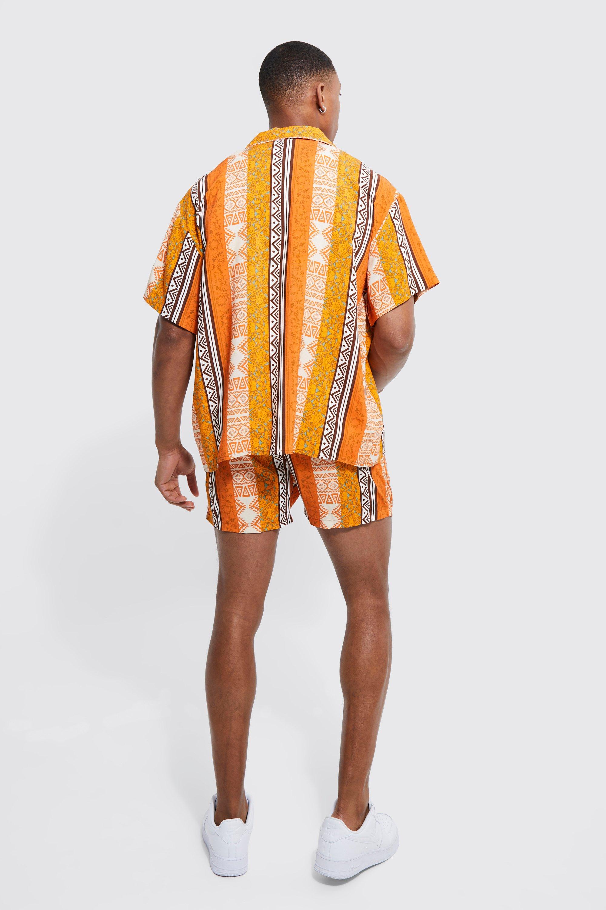 Yellow aztec shirt hotsell