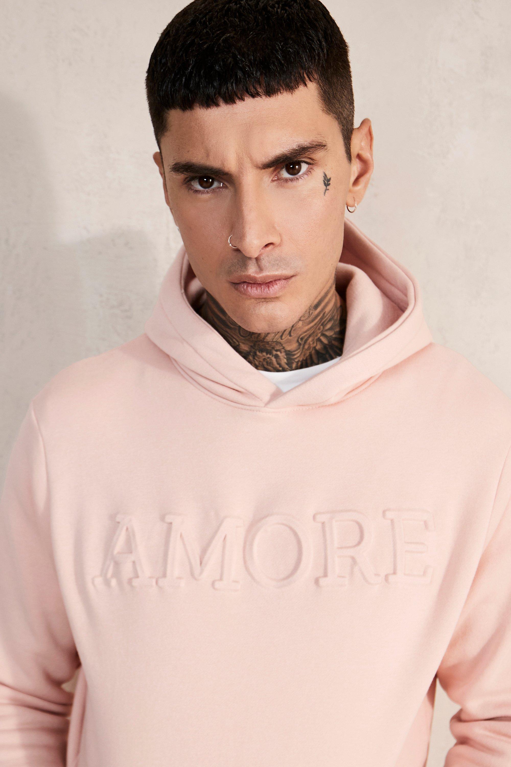 Pink amour rose allant hoodie