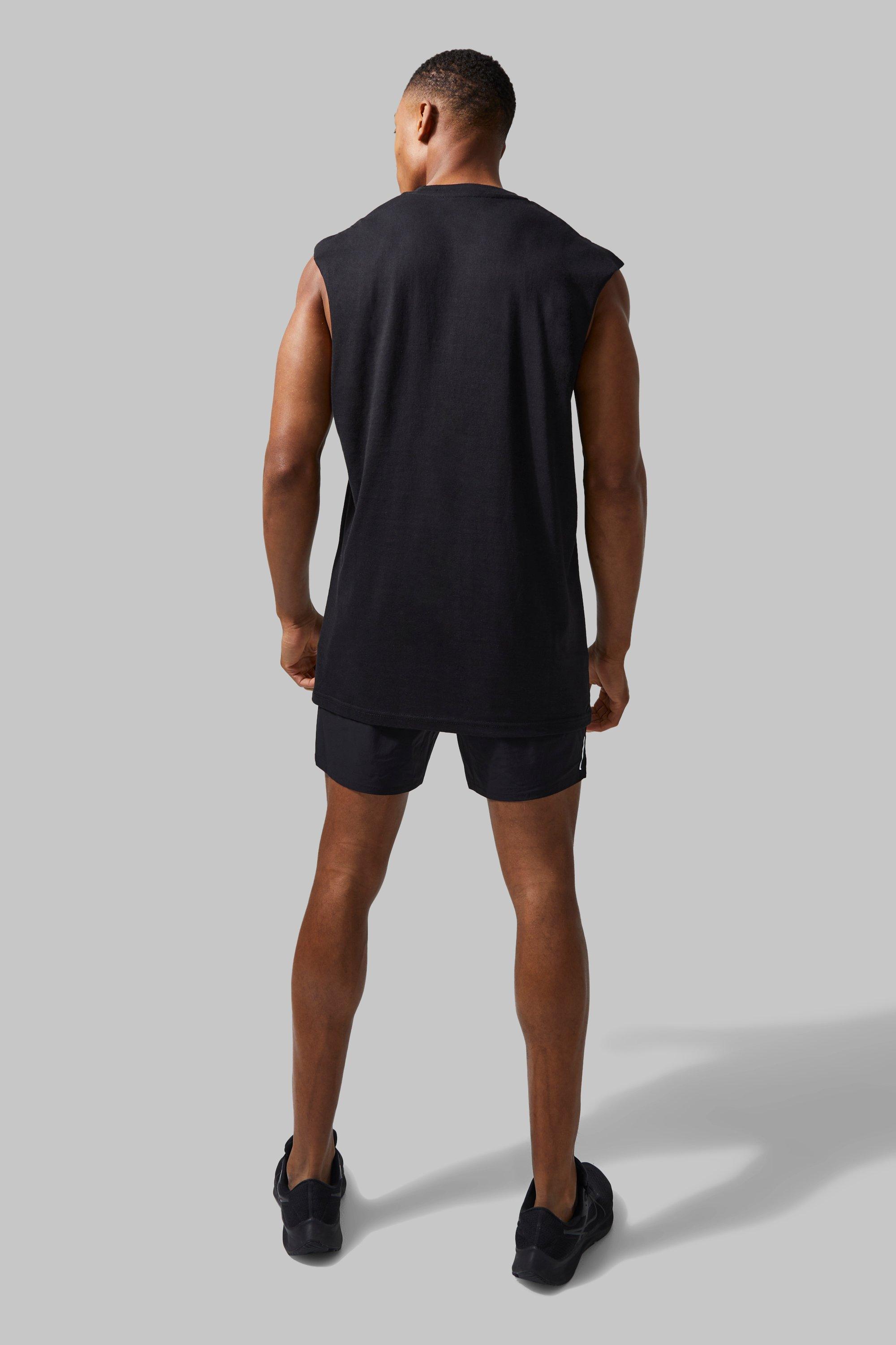 Men's Sleeveless Sport Cut Jersey