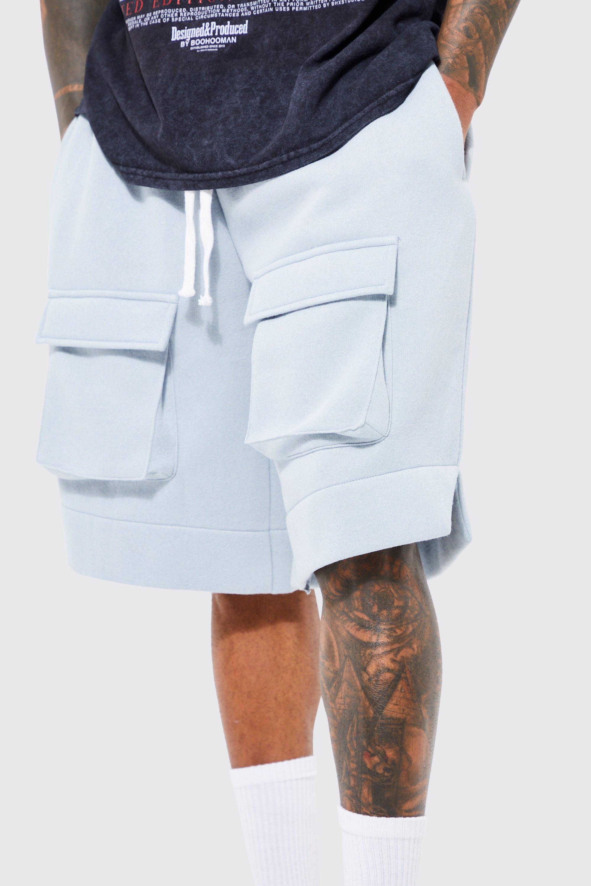 Oversized best sale cargo shorts