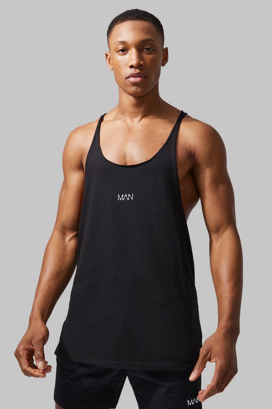 Black schwarz Man Active X Andrei Gym Vest