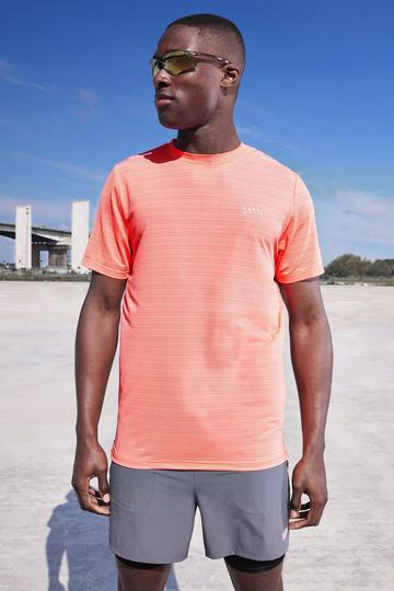 Orange Man Active Lightweight Performance Regular Fit T-shirt