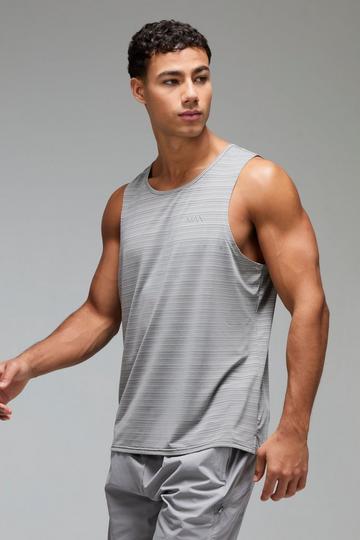 Brown Man Active Lightweight Performance Reg Fit Tank Top