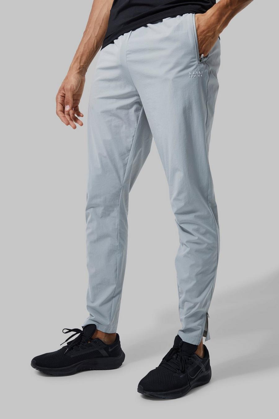 Pantalón deportivo Tall MAN Active ligero resistente, Light grey grigio image number 1
