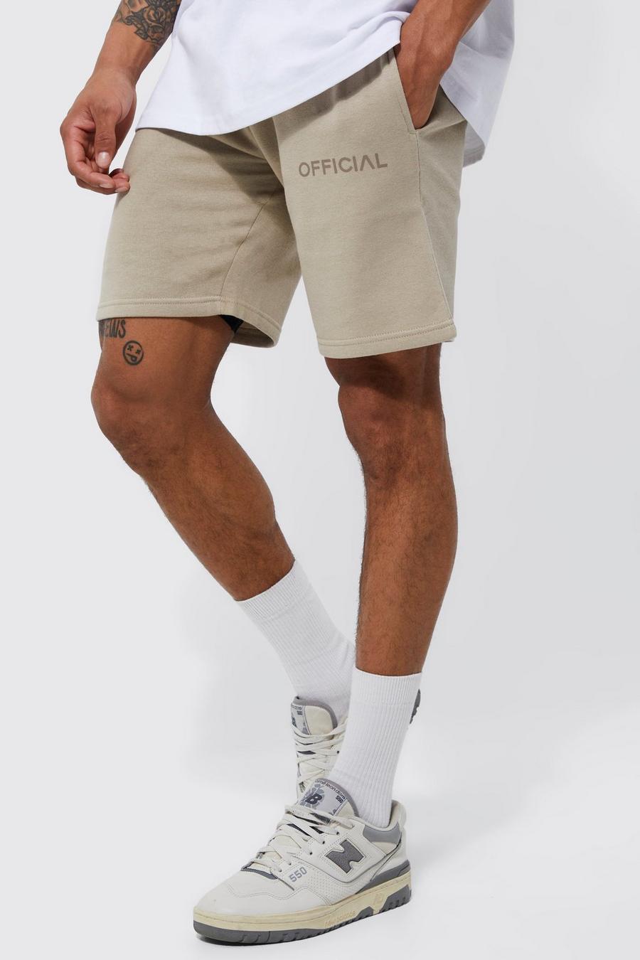 Stone Lightweight Official Loose Fit Mid Length Short 