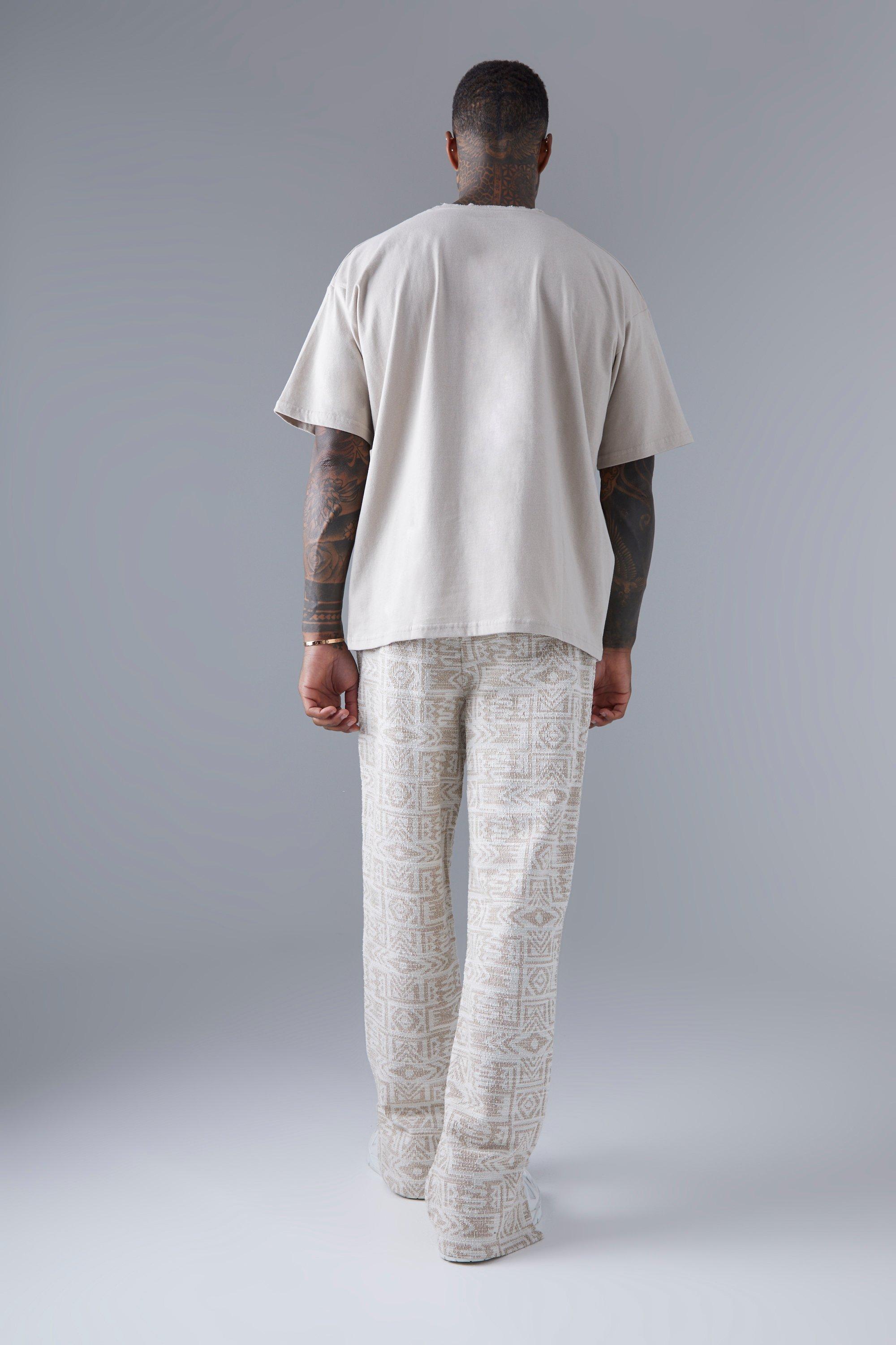 【boohoo】BOUCLE BMニットTシャツ＆ショーセット bmm39125_ecru_xl?w=537&qlt=