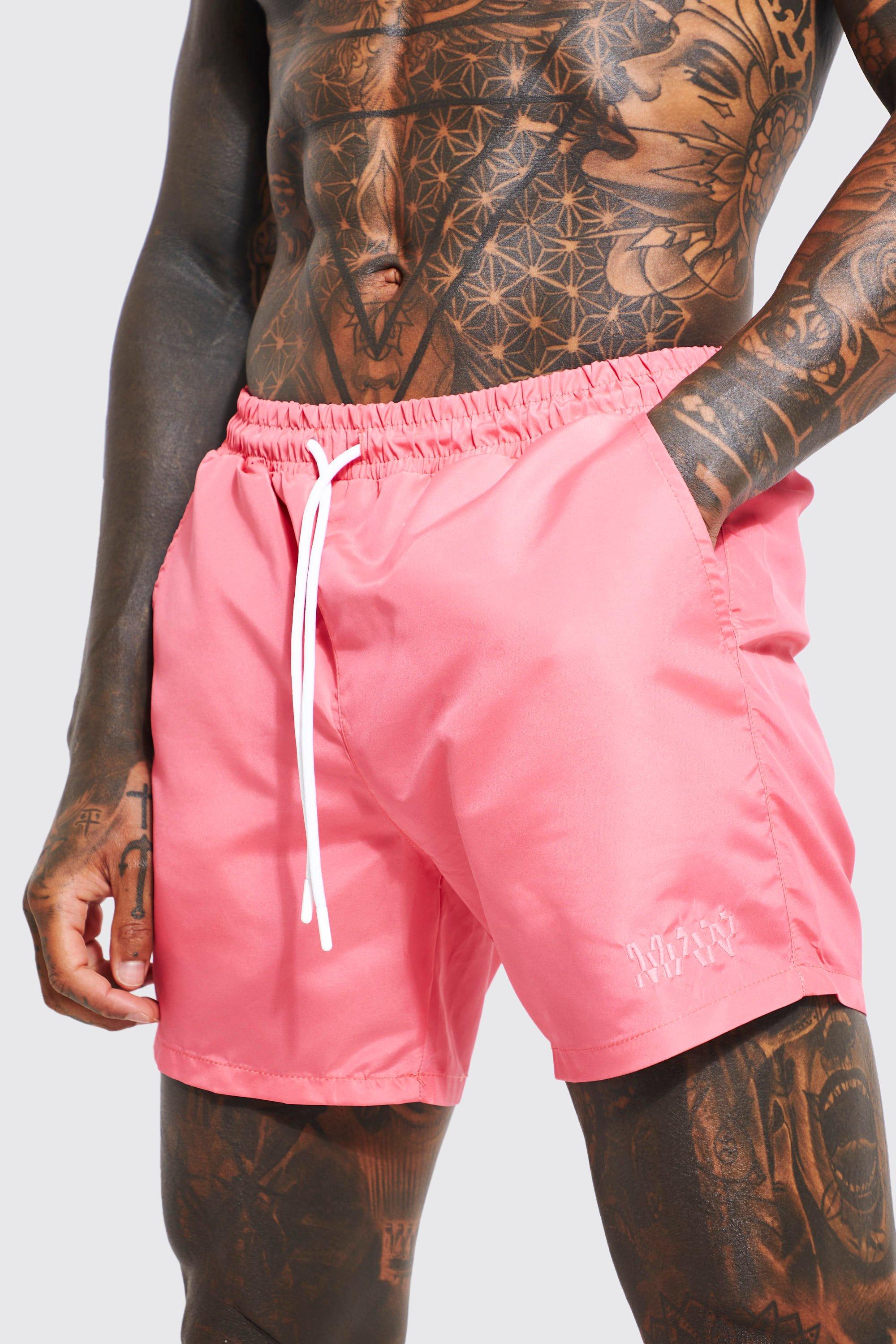 Boohoo man swimming on sale shorts