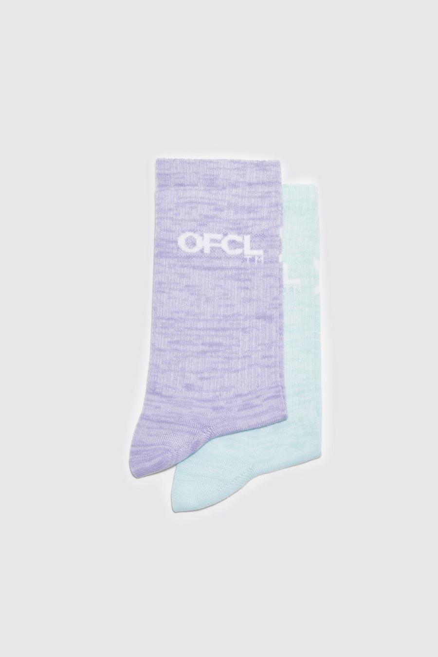 2er-Pack Official Socken, Multi mehrfarbig