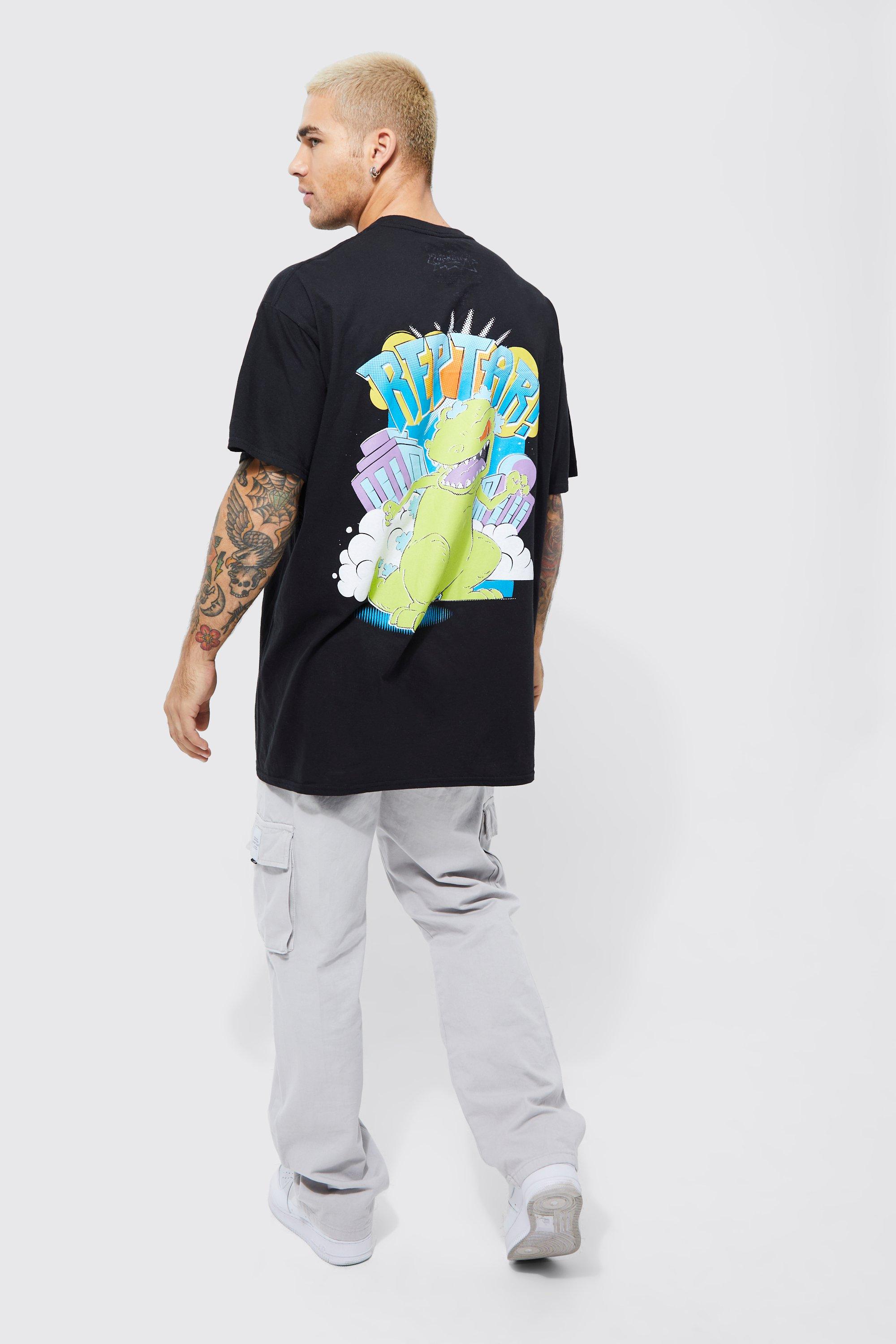 T shirt oversize imprim Les Razmoket Reptar