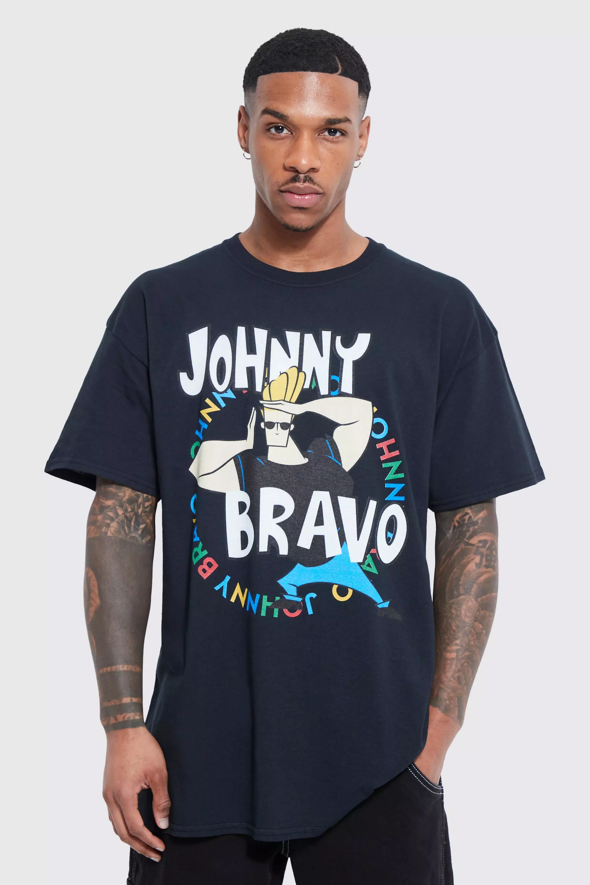 Johnny bravo hotsell t shirt