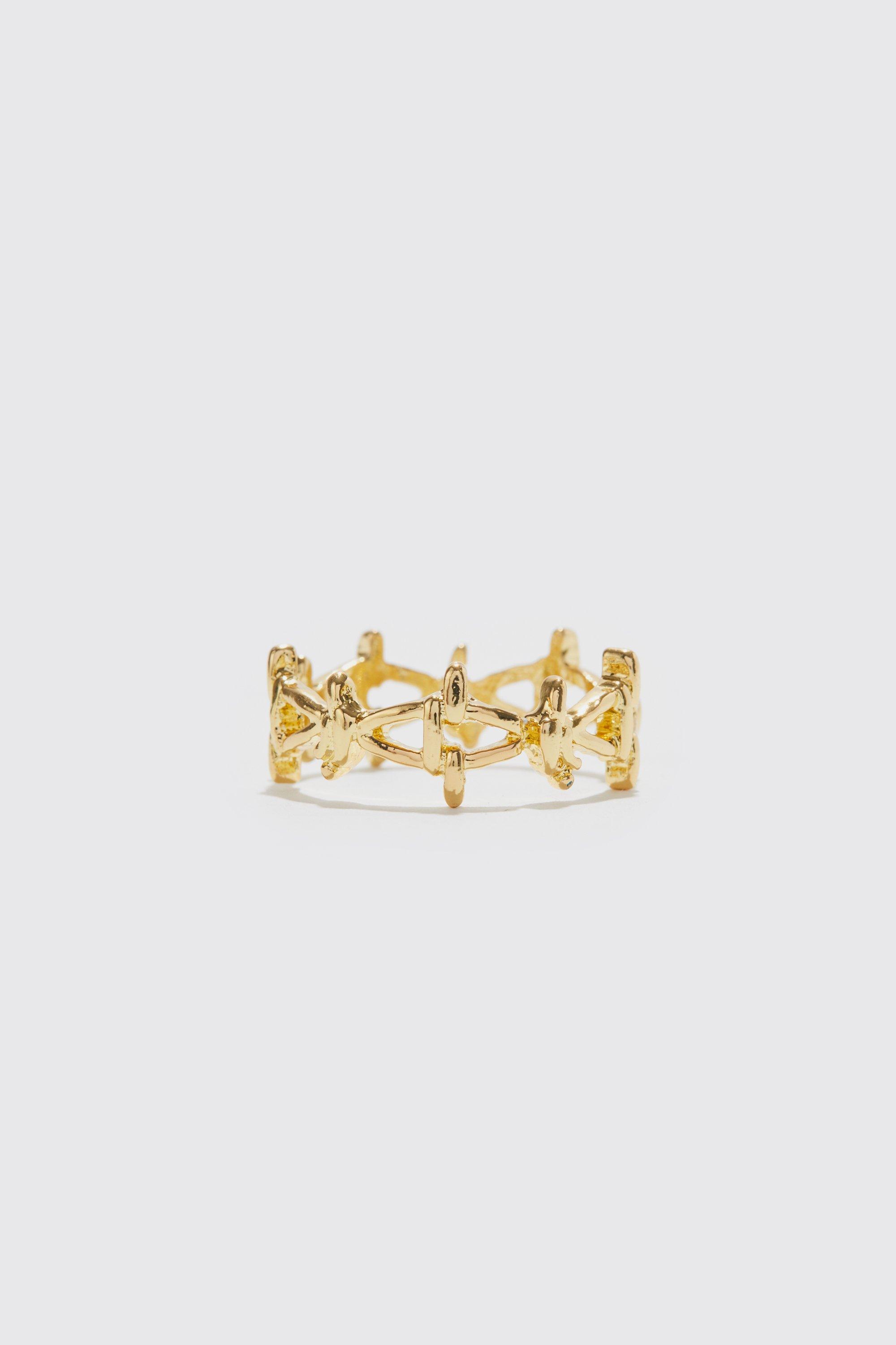 Barbed Wire Ring boohoo